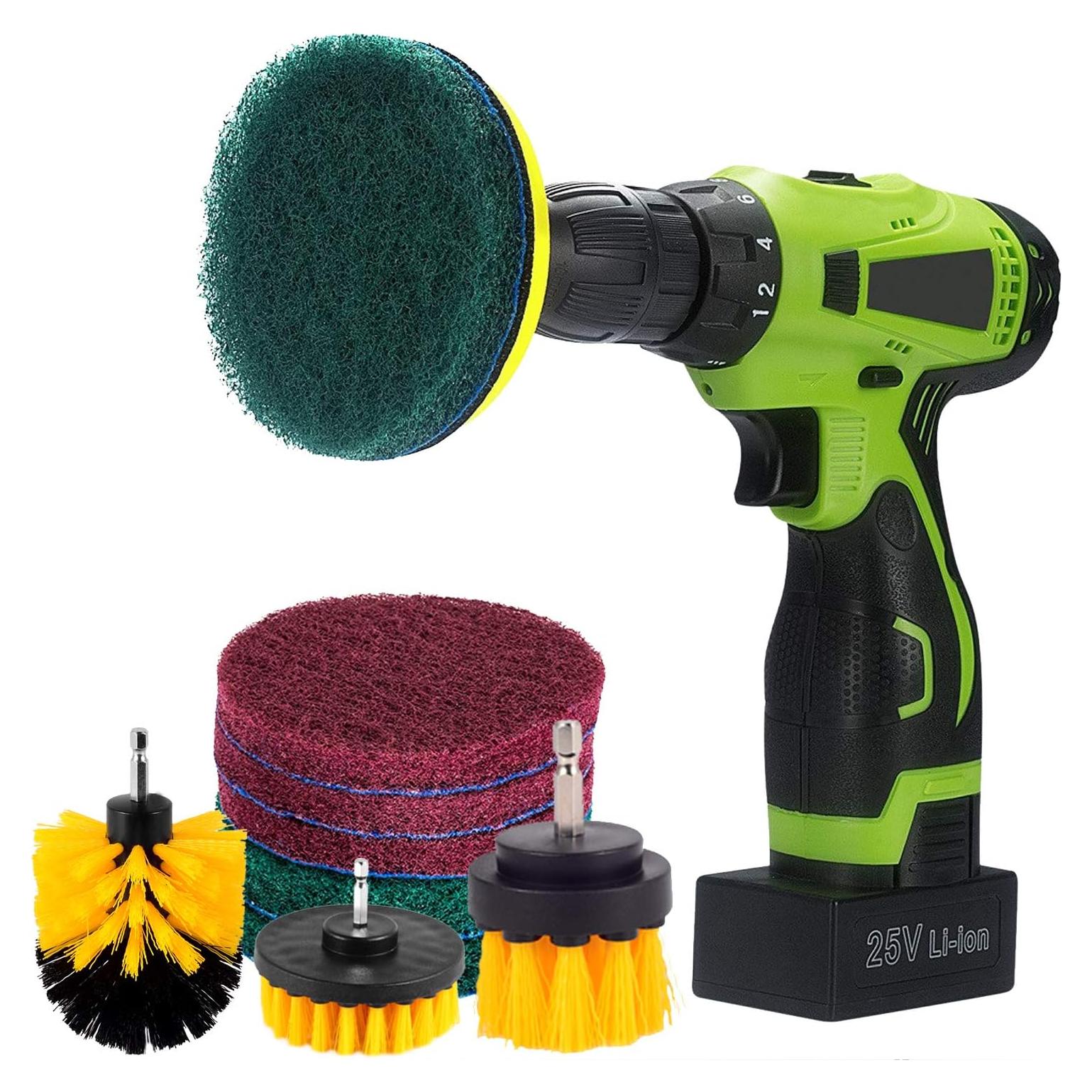 Kichwit Kit de Limpieza 4" y 2" con Almohadillas Reutilizables