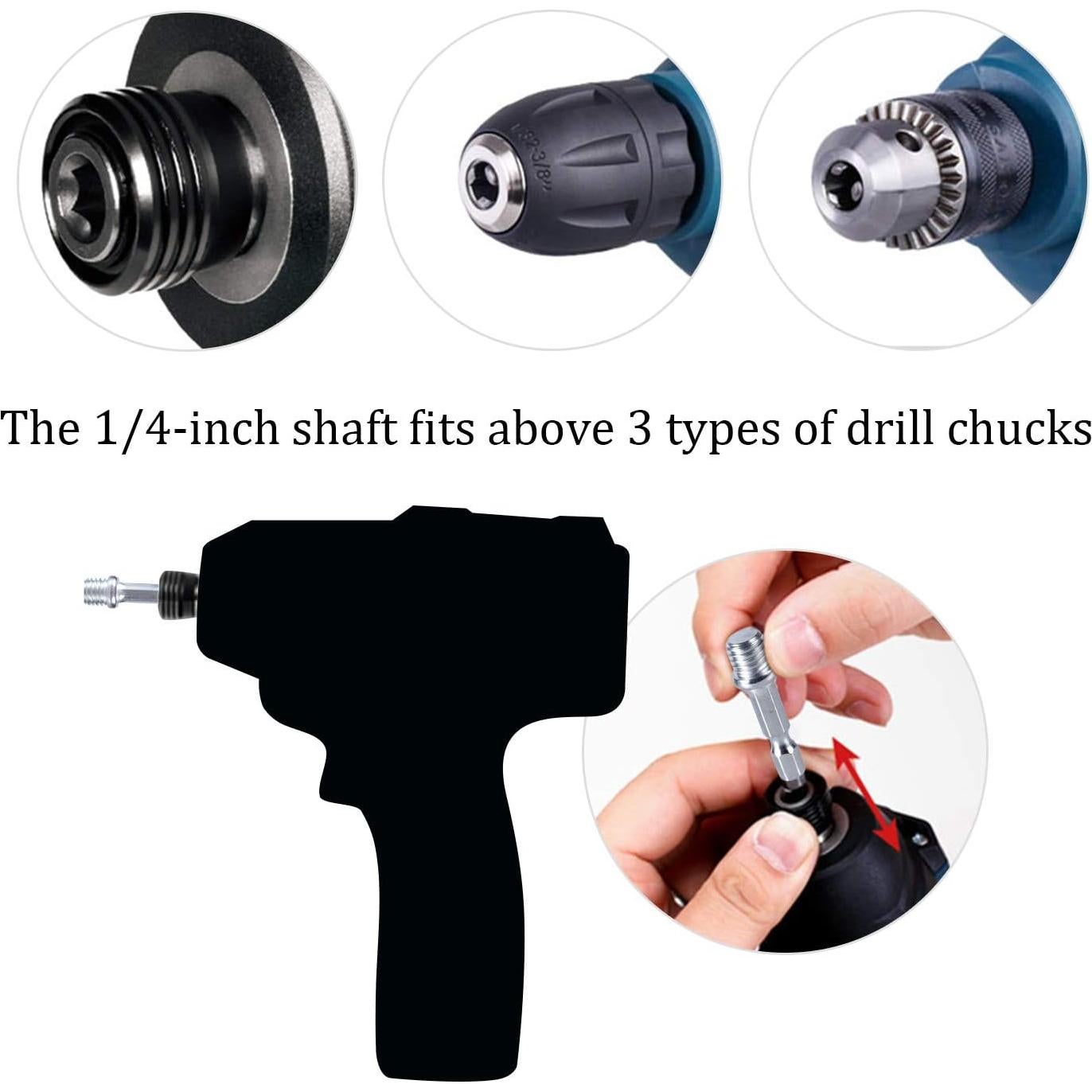 Kichwit Kit de Limpieza 4" y 2" con Almohadillas Reutilizables