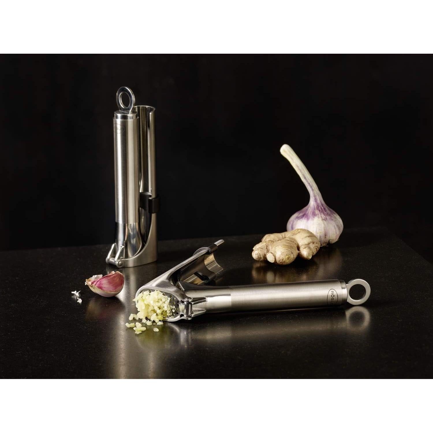 Prensa de Ajo Premium Rösle de Acero Inoxidable 18/10
