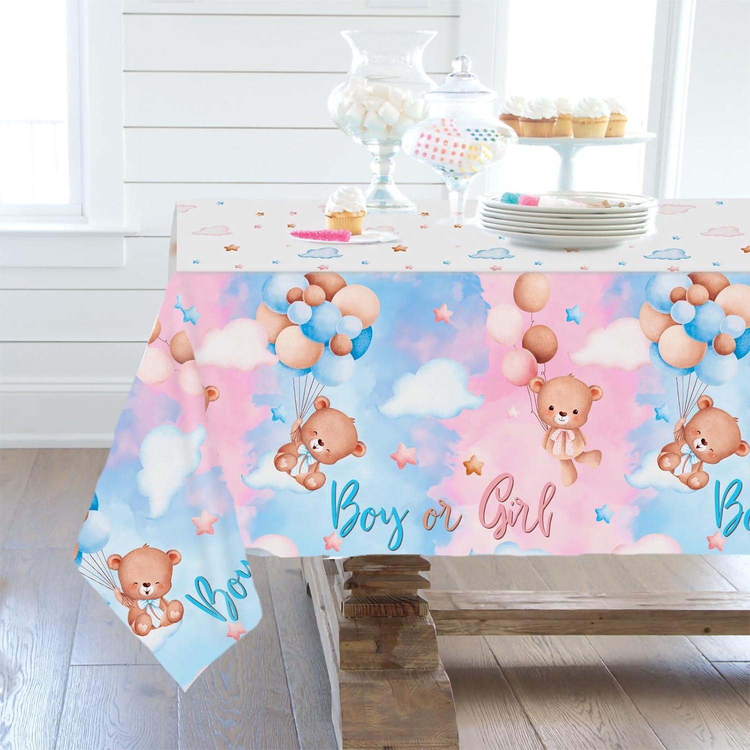 Manteles Desechables Revelación de Género Patimate 3 Pcs