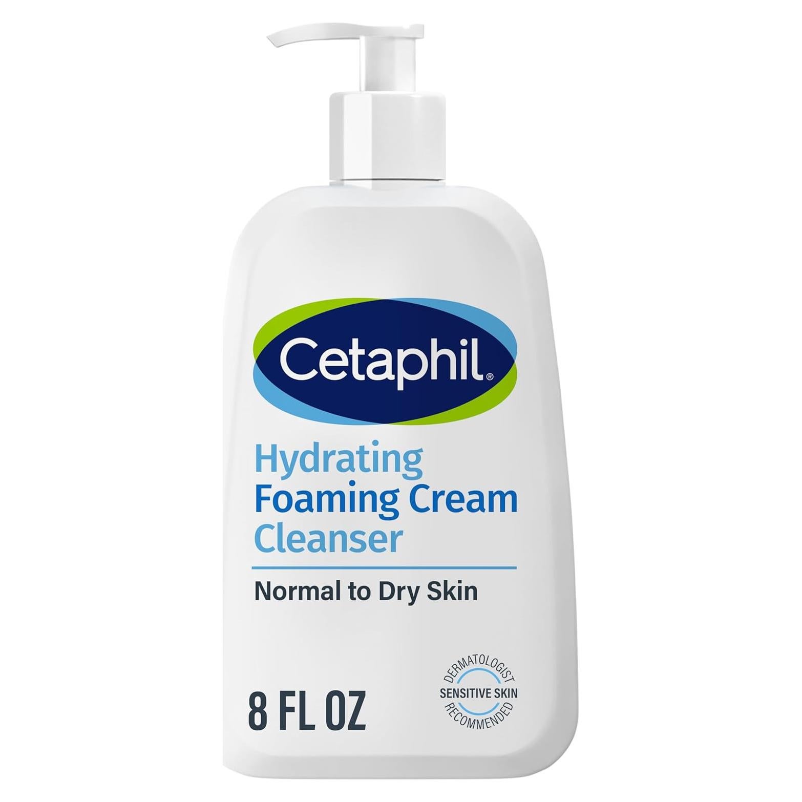 Limpiador Facial Cetaphil Crema Espumosa 236 ml Piel Sensible