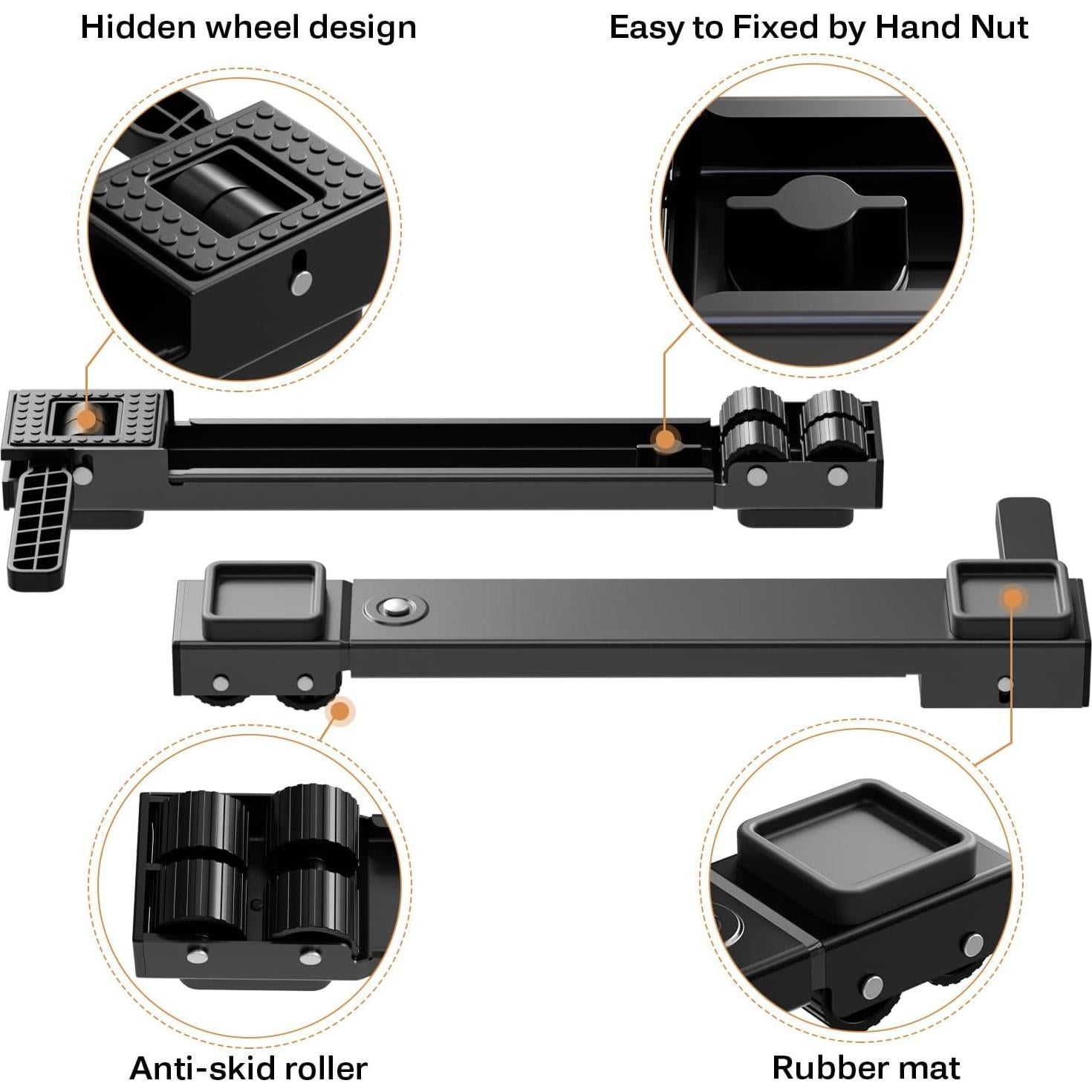 Rodillos para Electrodomésticos KVRG KG008 Ajustables 50-81 cm