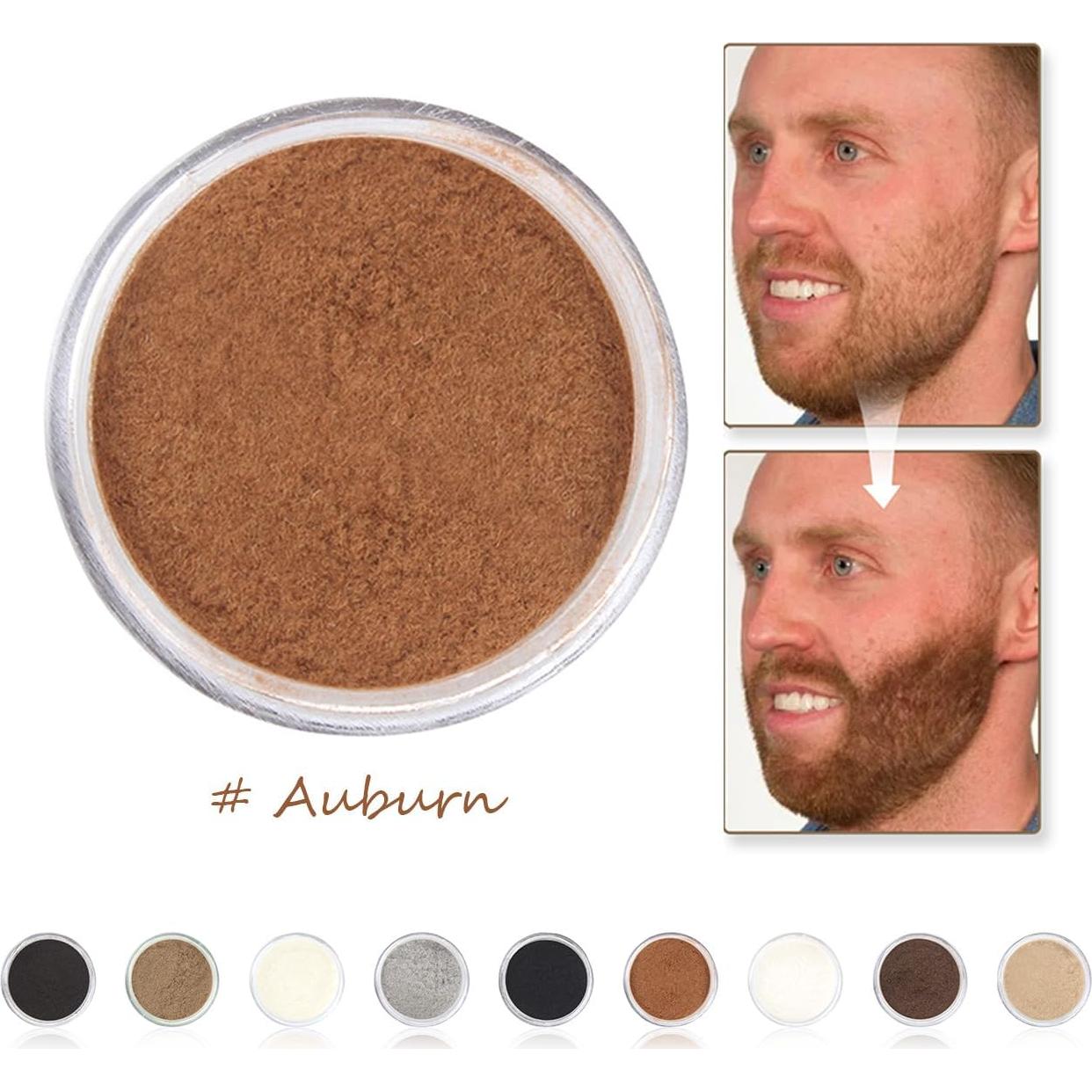 Fibras para Cabello Fino ZENTANMEI 28g Castaño Rojizo