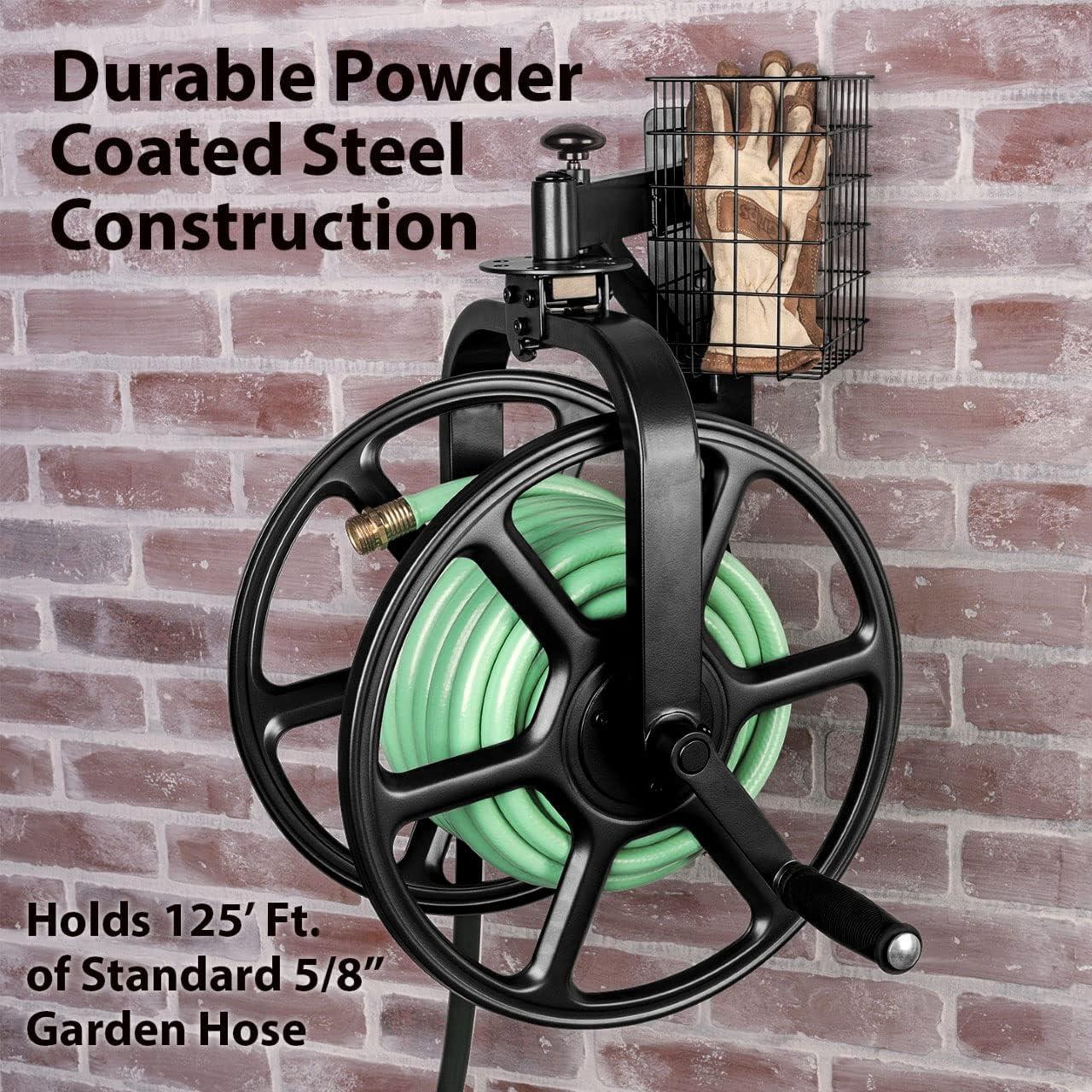 Carrete de Manguera Liberty Garden 712-B 38.1m Negro