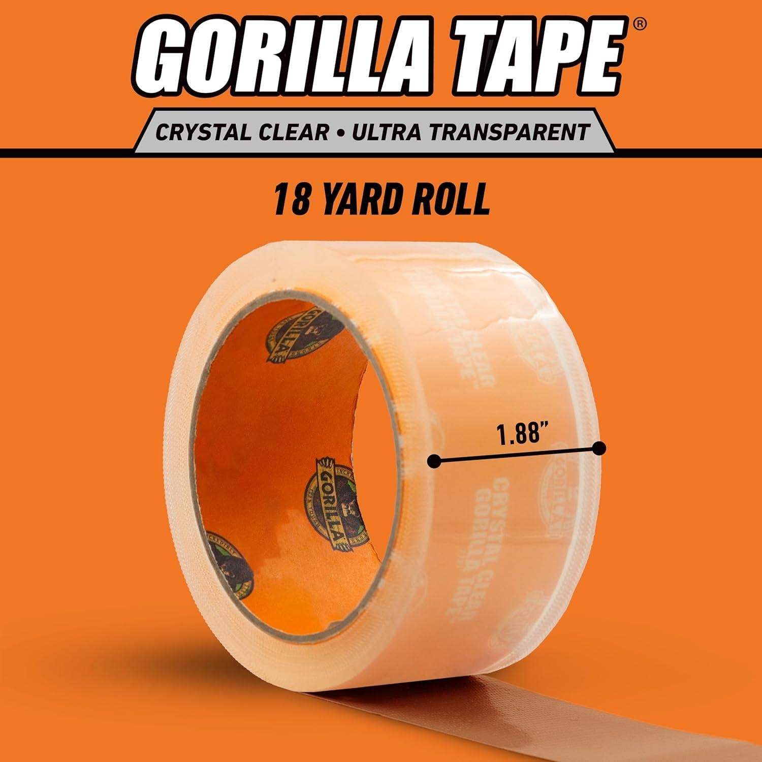 Cinta Ducto Transparente Gorilla 48 mm x 16.5 m - Resistente