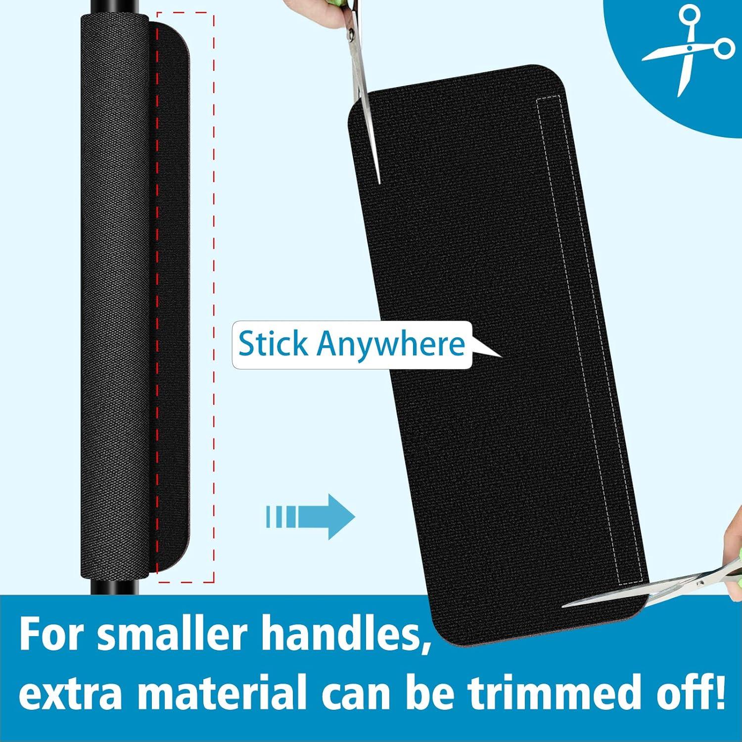 Cubiertas para Manijas de Refrigerador Miss.Silk - 5 Piezas Negro