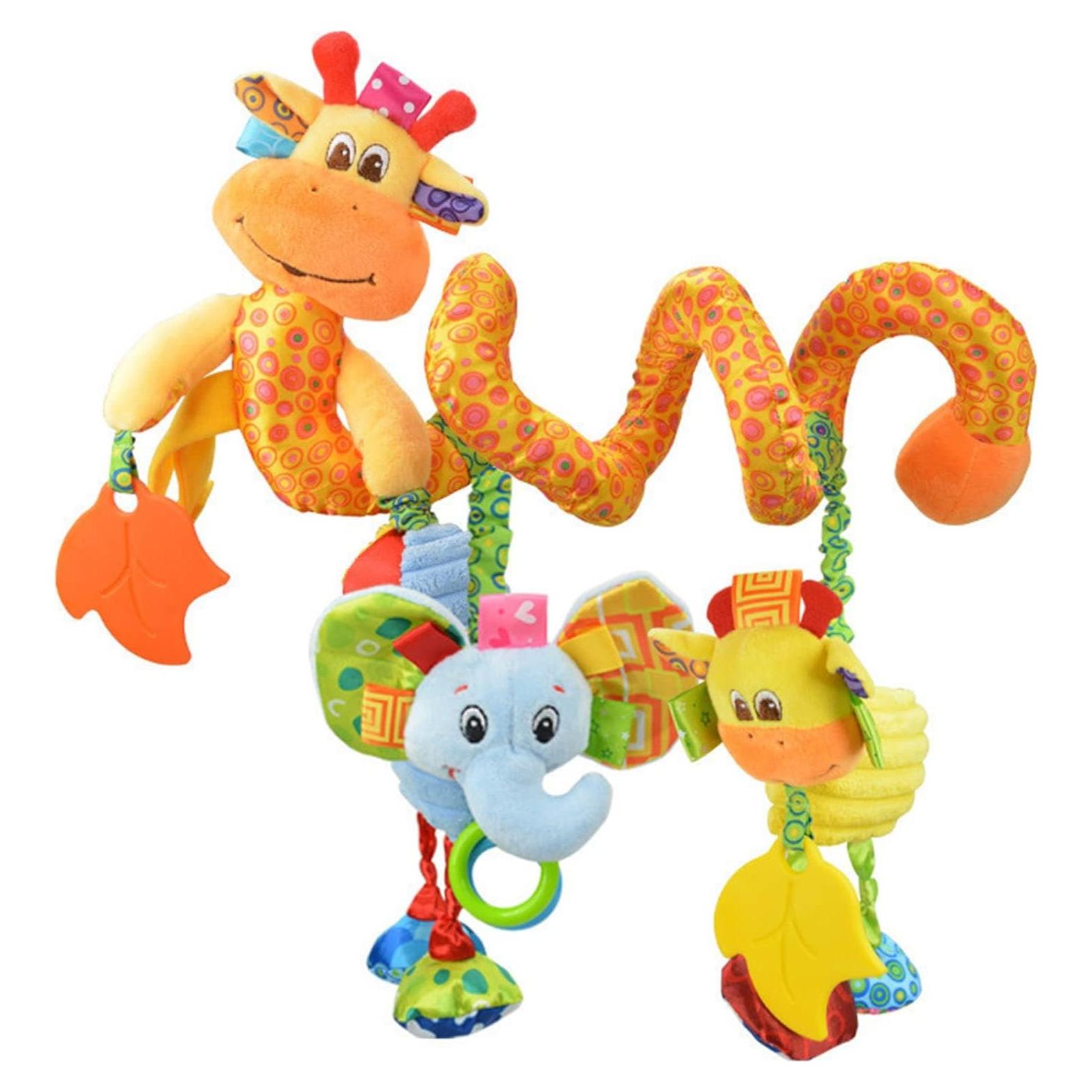 Juguete Colgante Jollybaby Jirafa para Bebés 0-3 Años