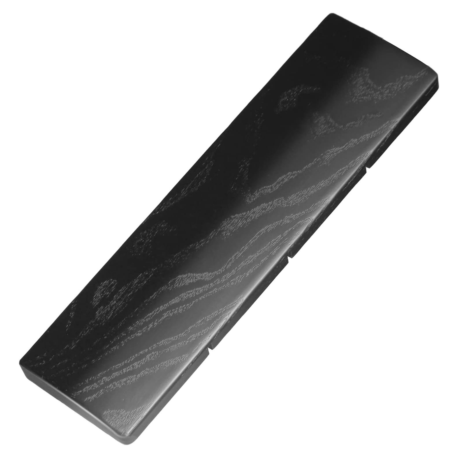 Reposamuñecas Ergonómico de Madera Faluber 30x8 cm Negro