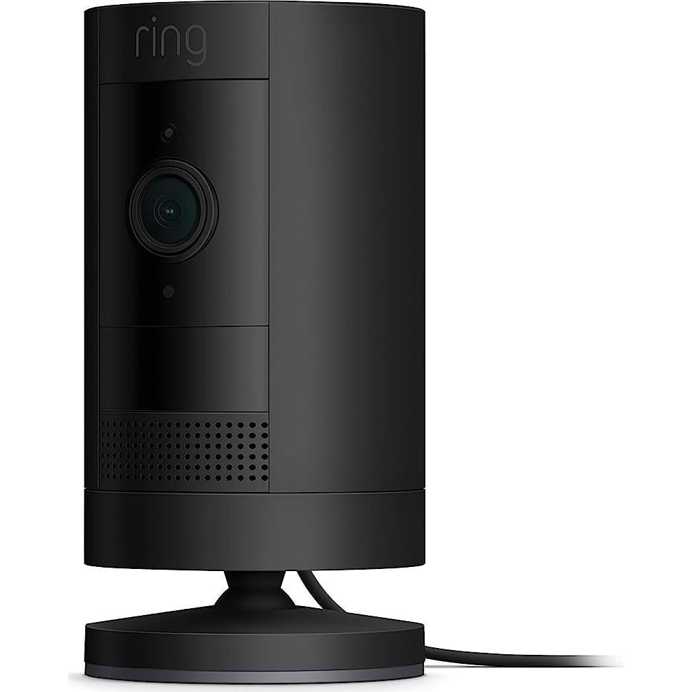 Cámara Stick Up Plug-In Ring | Exterior Resistente | Visión Nocturna Color