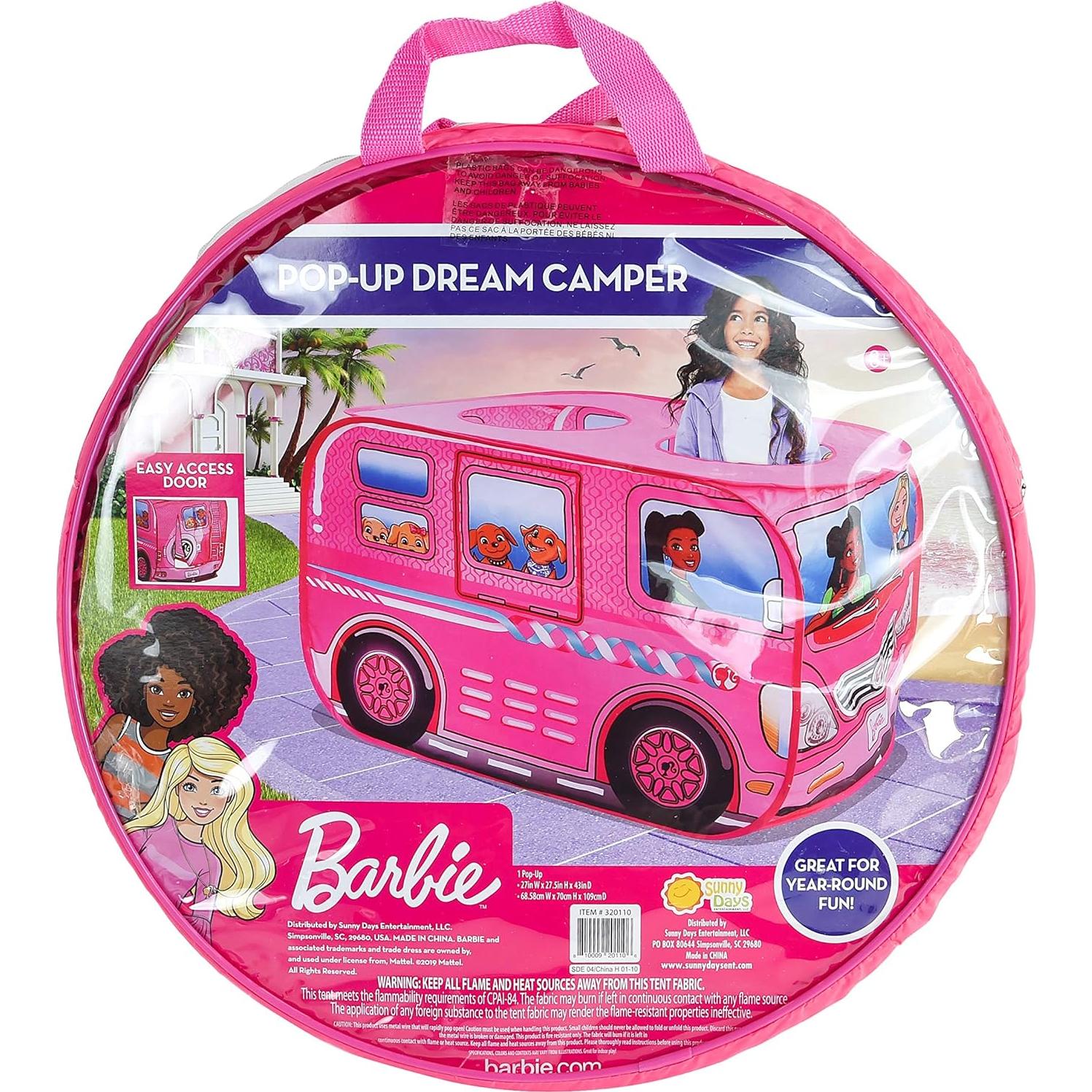 Tienda de Juego Plegable Barbie Sunny Days 6.35x40.01x37.1cm