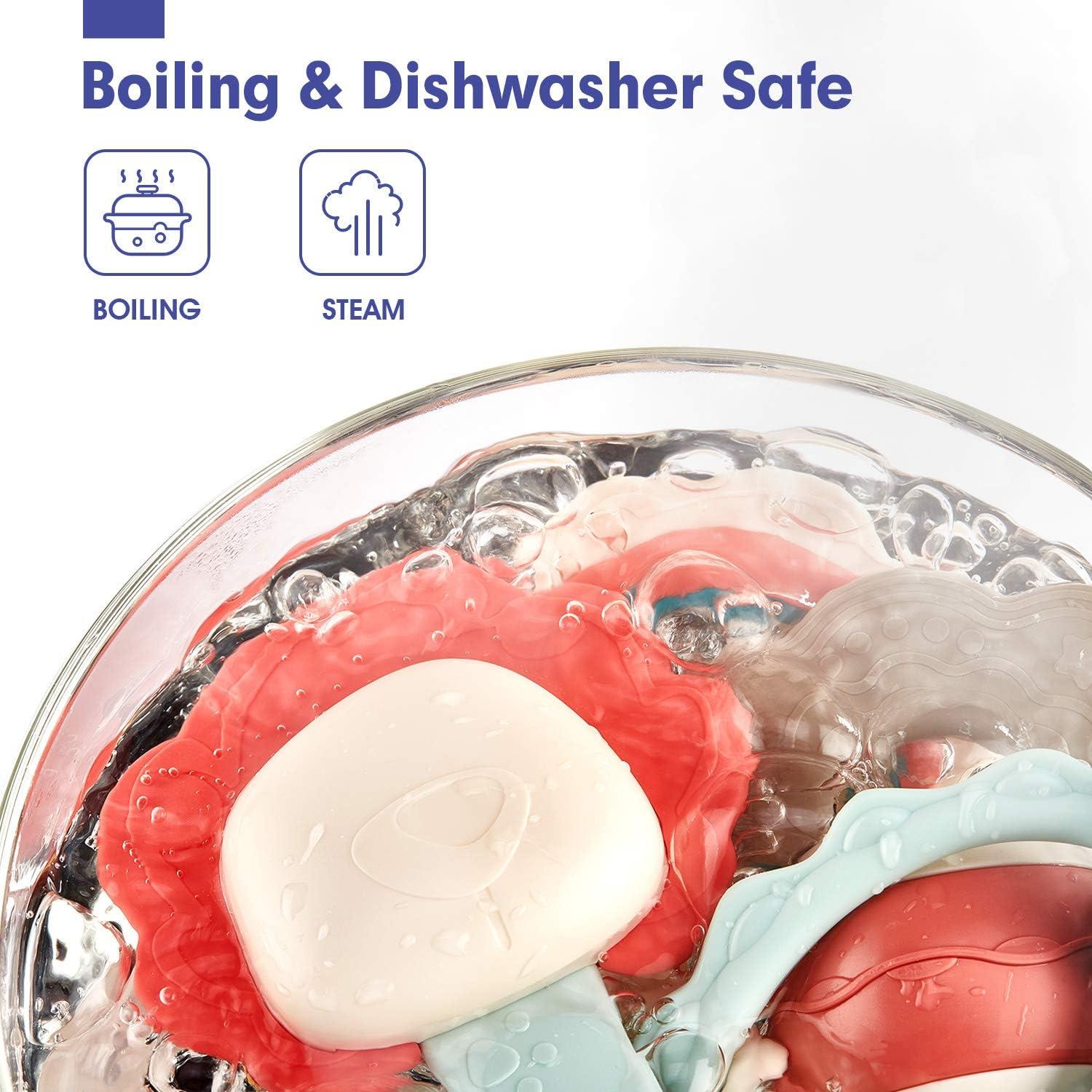 Juguetes para Bebés Hahaland 10 Piezas Sonajeros Mordedores