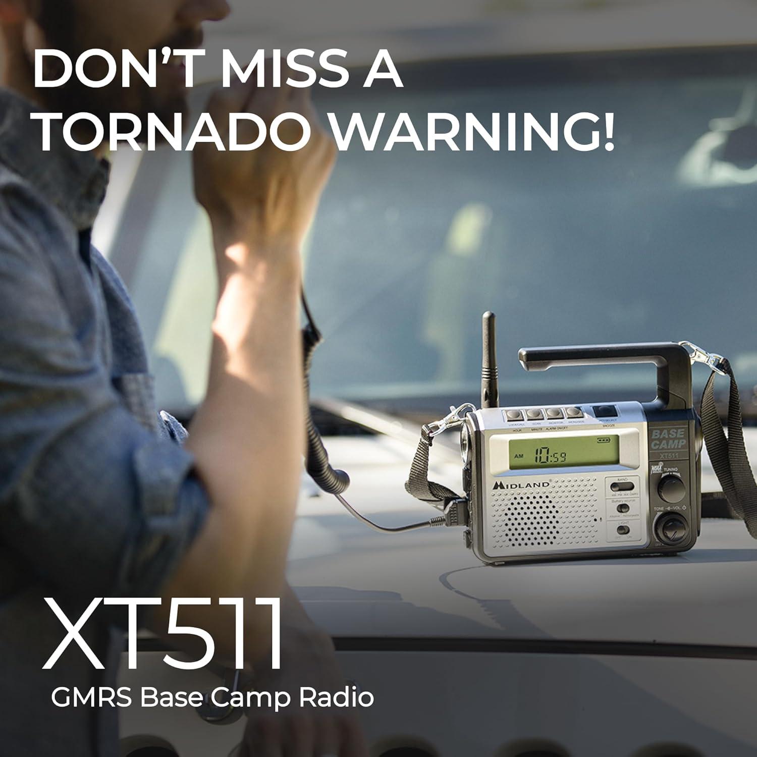 Midland XT511 Radio de Emergencia Bidireccional 22 Canales