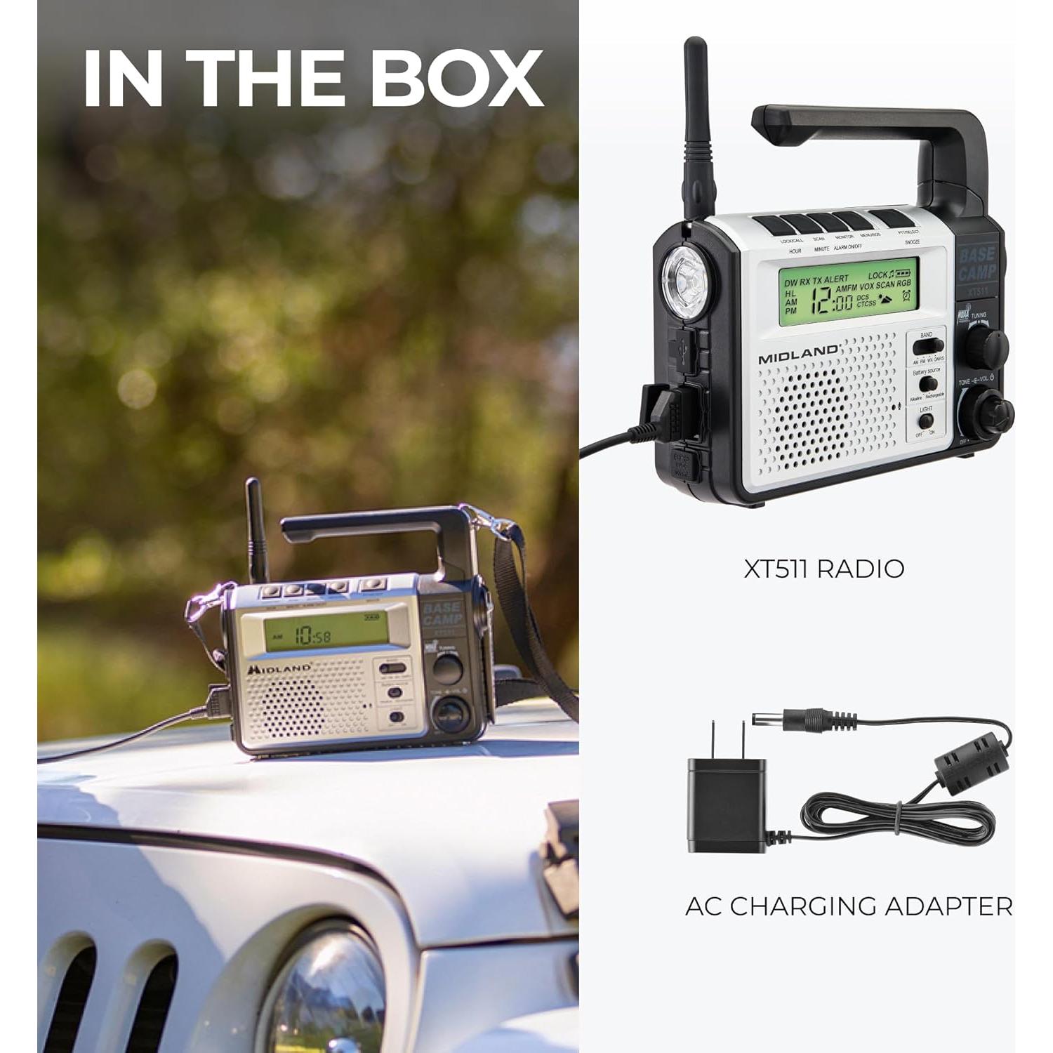 Midland XT511 Radio de Emergencia Bidireccional 22 Canales