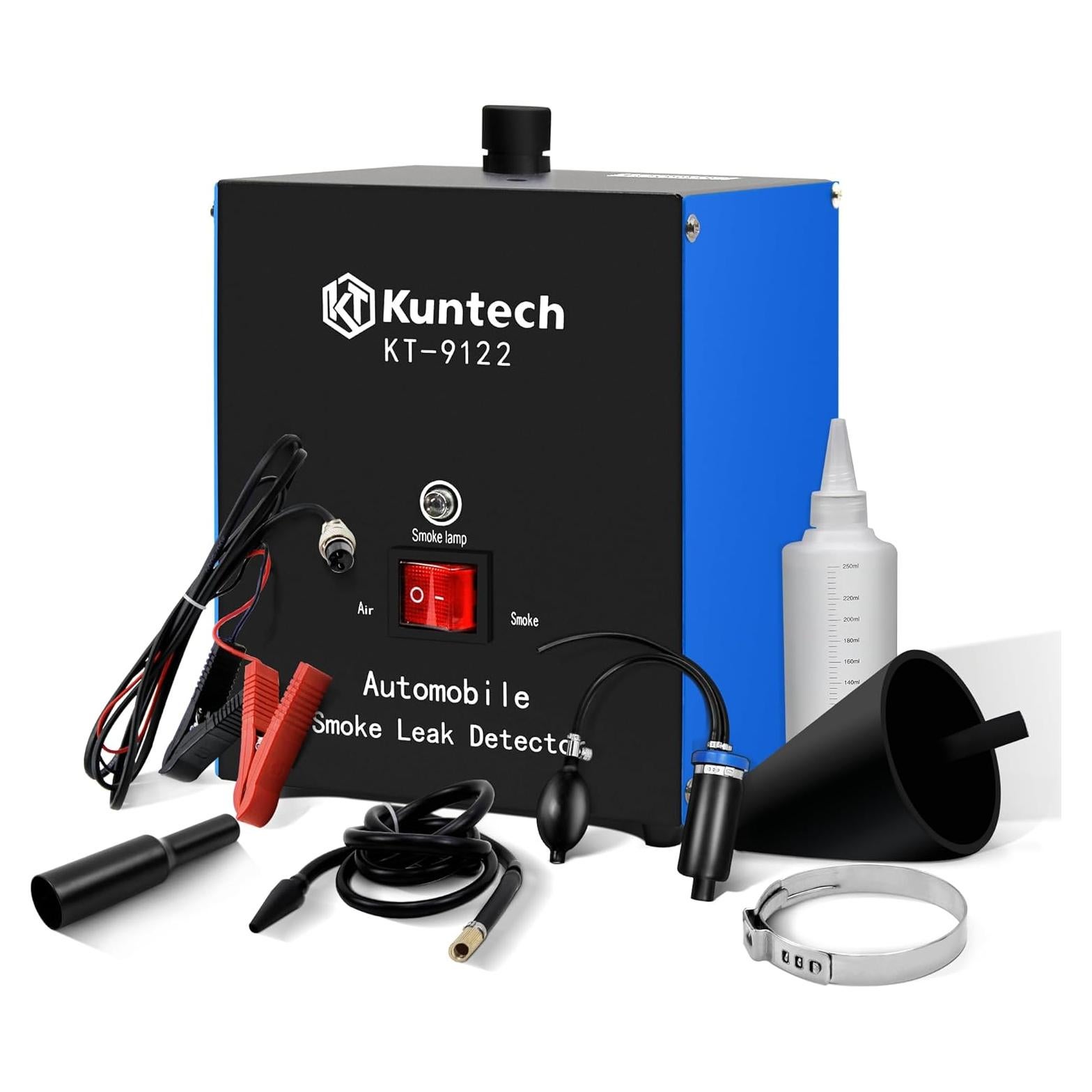 Detector de Fugas de Humo Kuntech 12V Automotriz 3.08kg