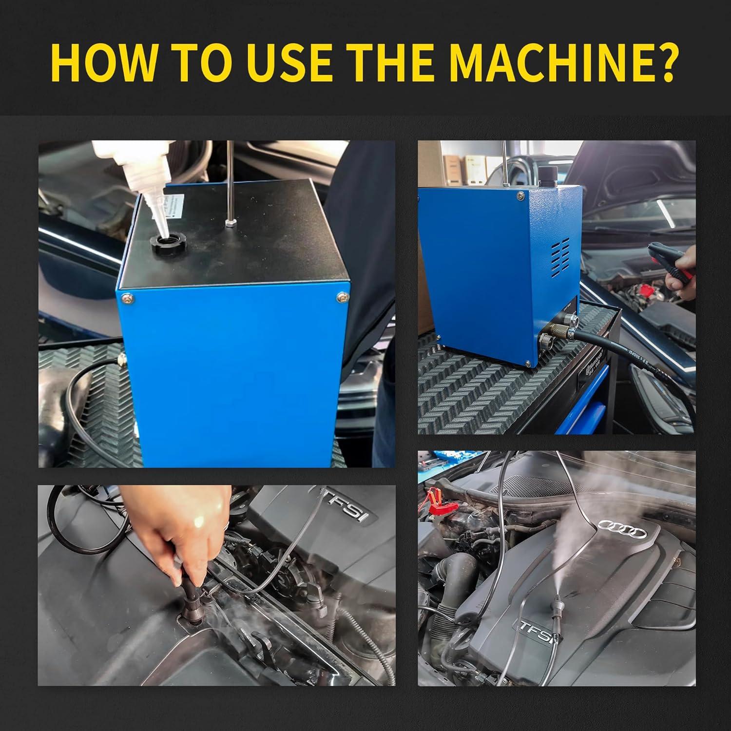 Detector de Fugas de Humo Kuntech 12V Automotriz 3.08kg