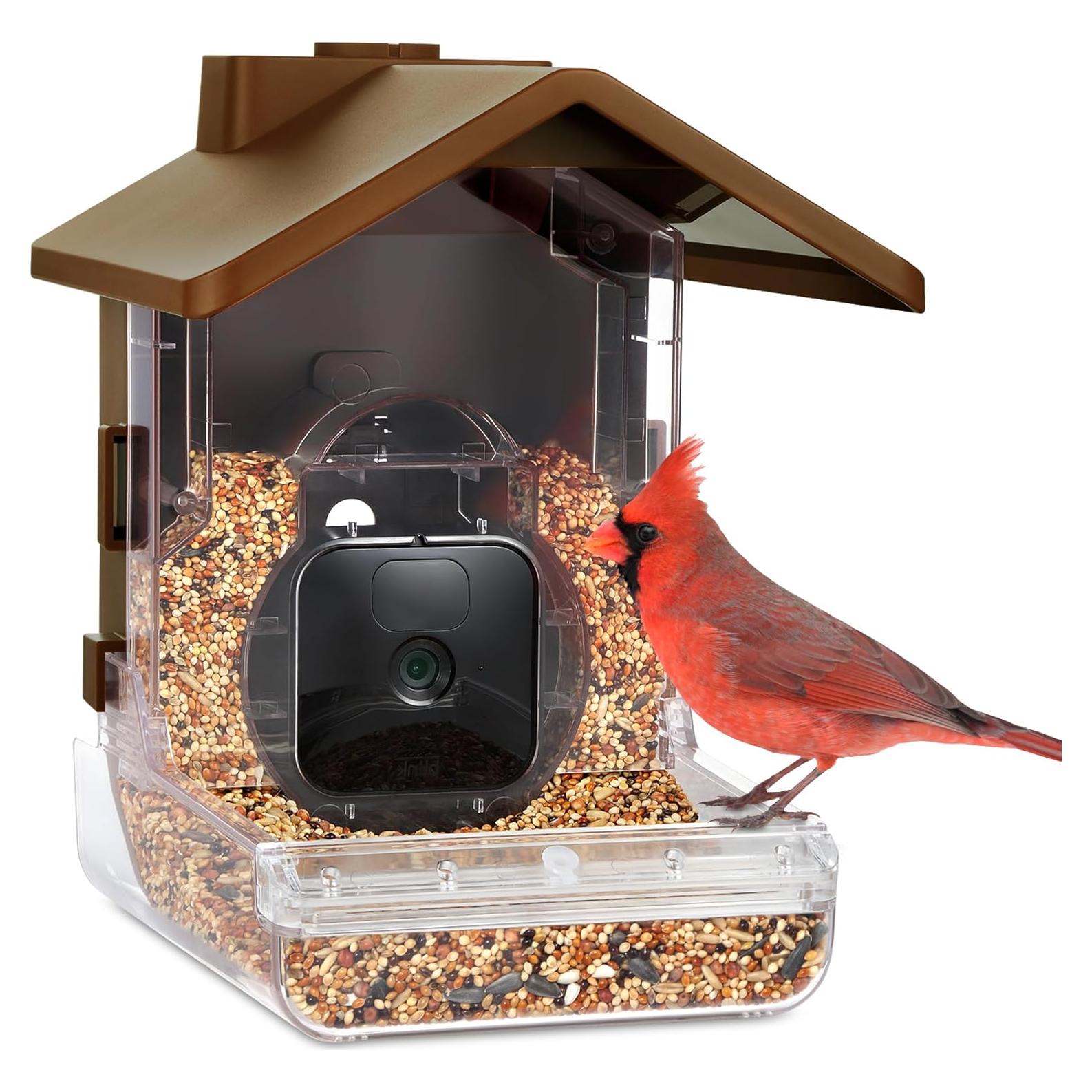 Funda para Comedero de Aves Wasserstein Compatible con Blink y Wyze