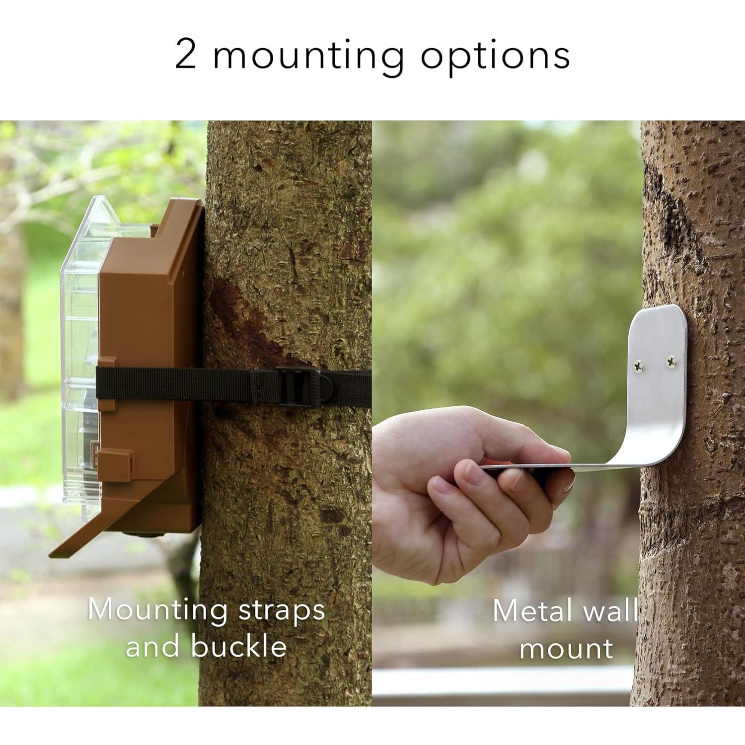 Funda para Comedero de Aves Wasserstein Compatible con Blink y Wyze