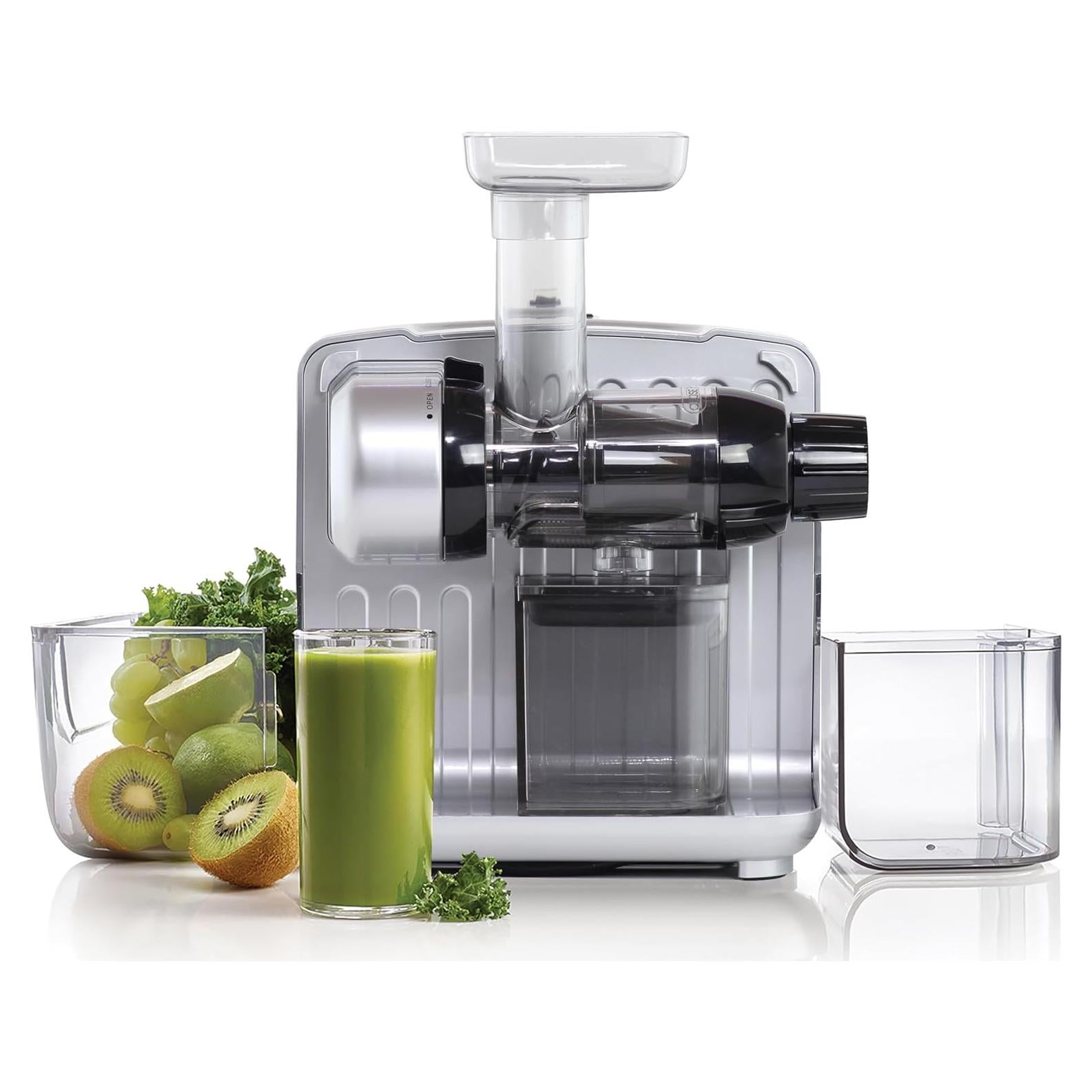 Extractor de Jugo Omega Cold Press 365 200W Plata 8 en 1