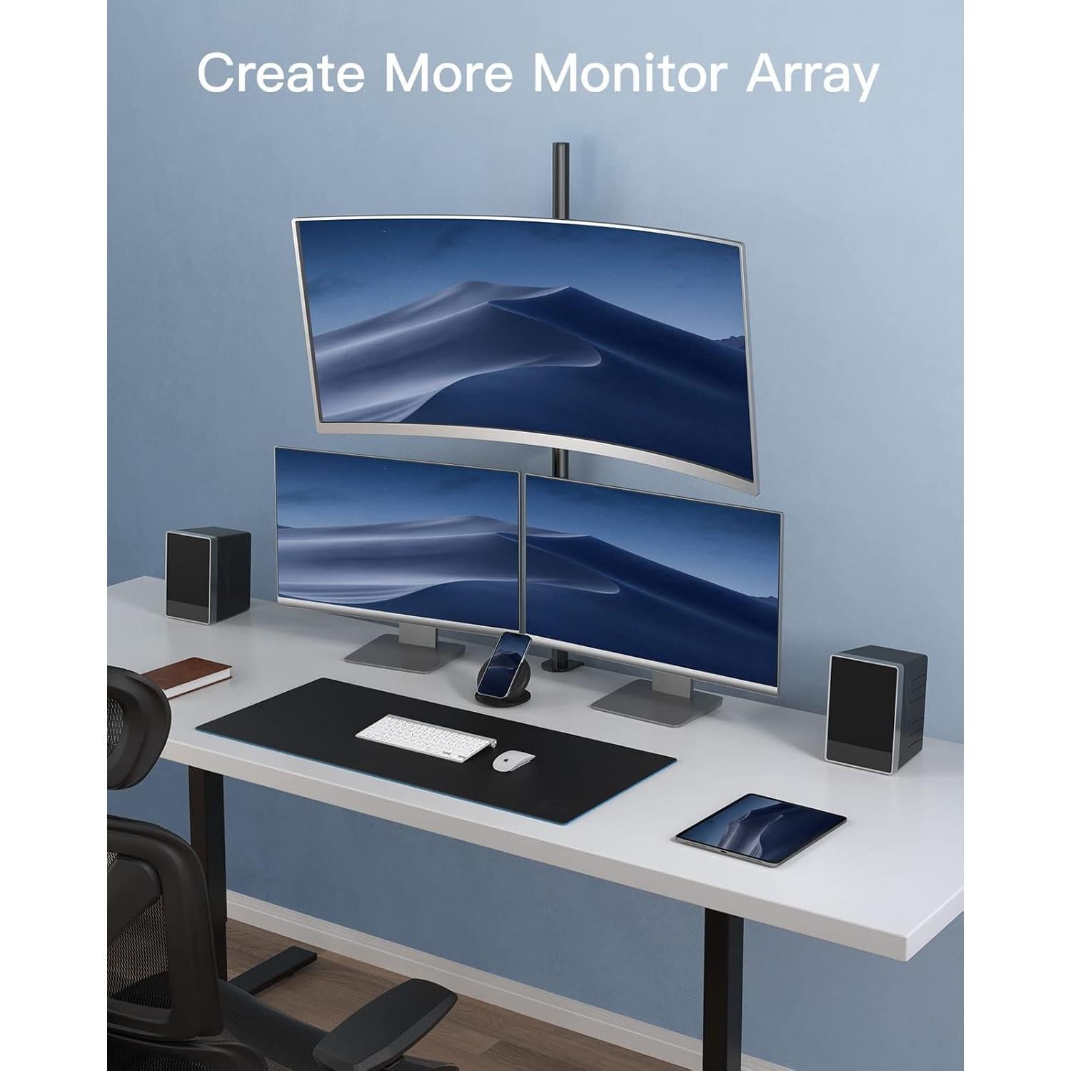 Soporte de Monitor HUANUO Ajustable 99 cm para 13-38"