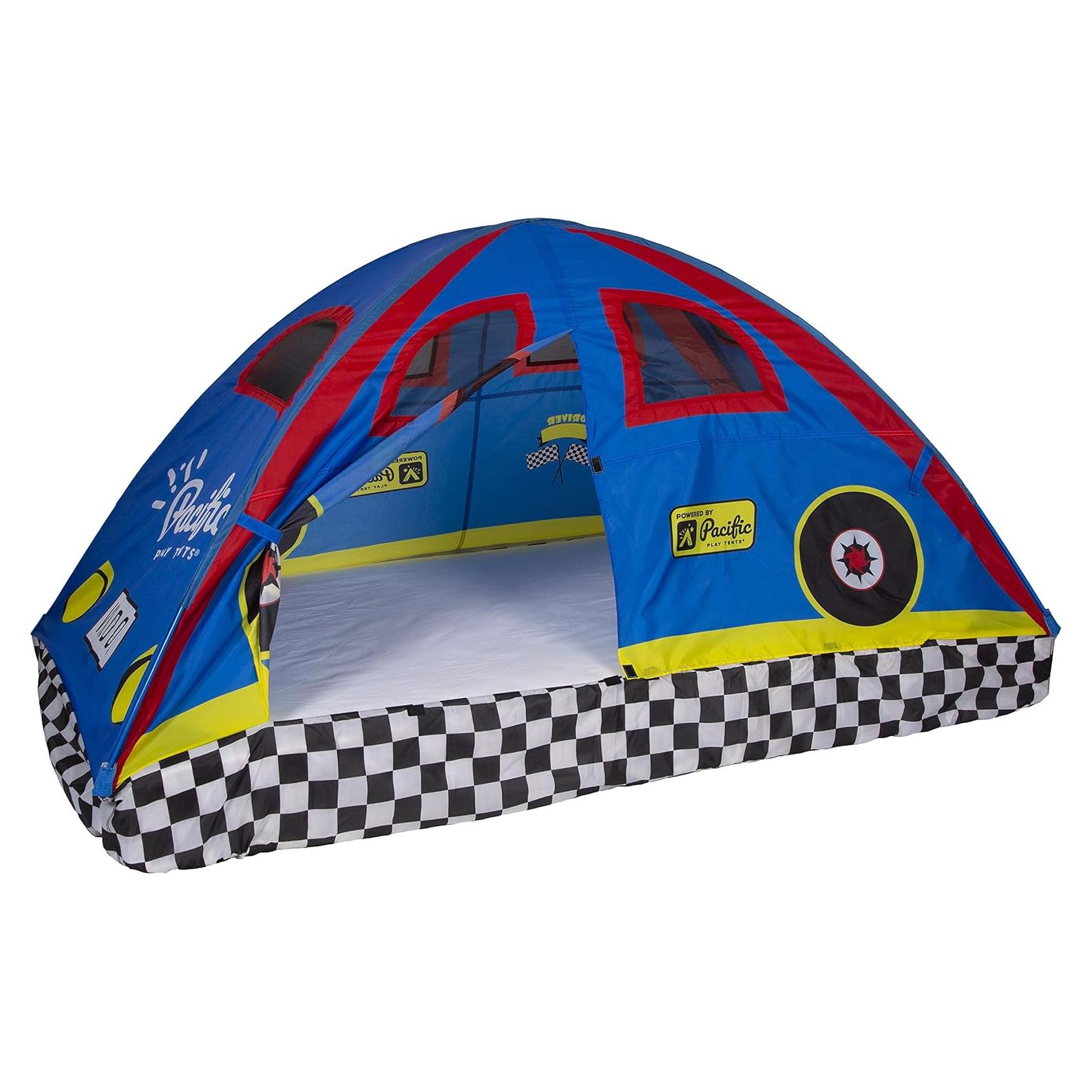 Tienda de Cama Rad Racer Pacific Play Tents Twin Amarillo