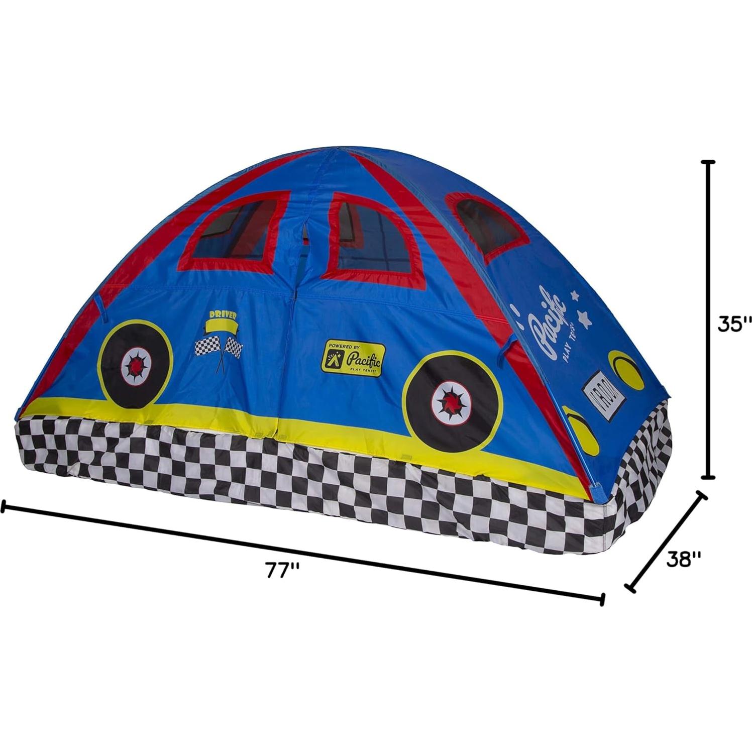 Tienda de Cama Rad Racer Pacific Play Tents Twin Amarillo