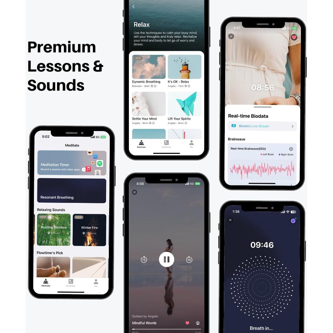 Diadema de Meditación Entertech ET-BIO-001 con Biosensores