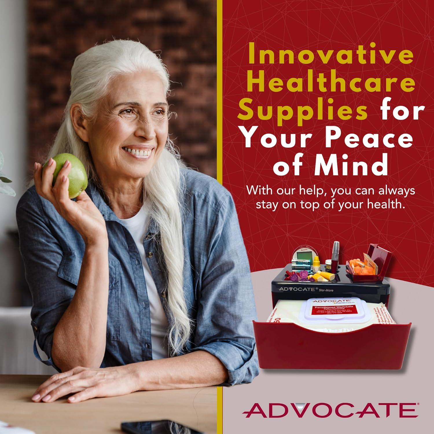 Organizador de Suministros Diabéticos Advocate 23x17x18.5cm