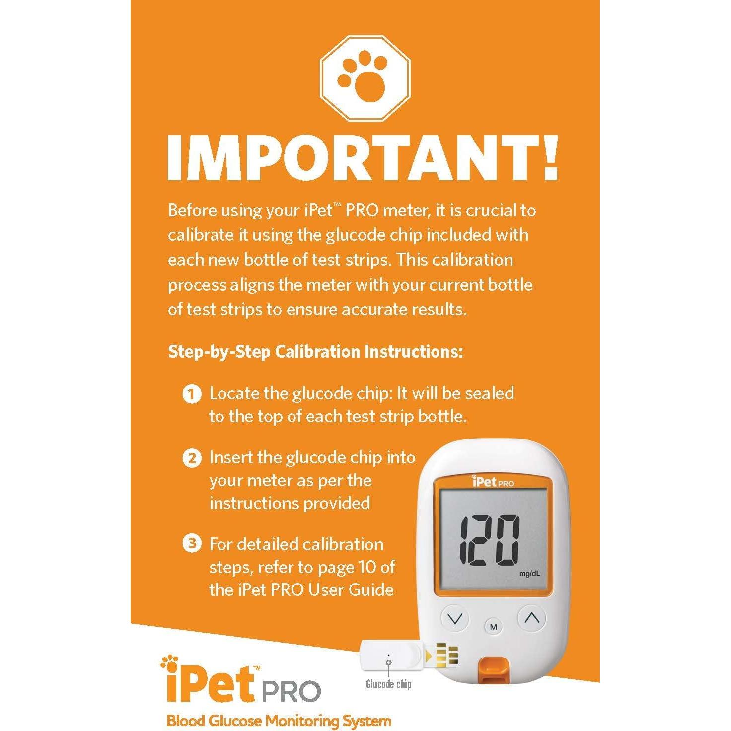 Kit de Monitoreo de Glucosa iPet PRO para Perros y Gatos