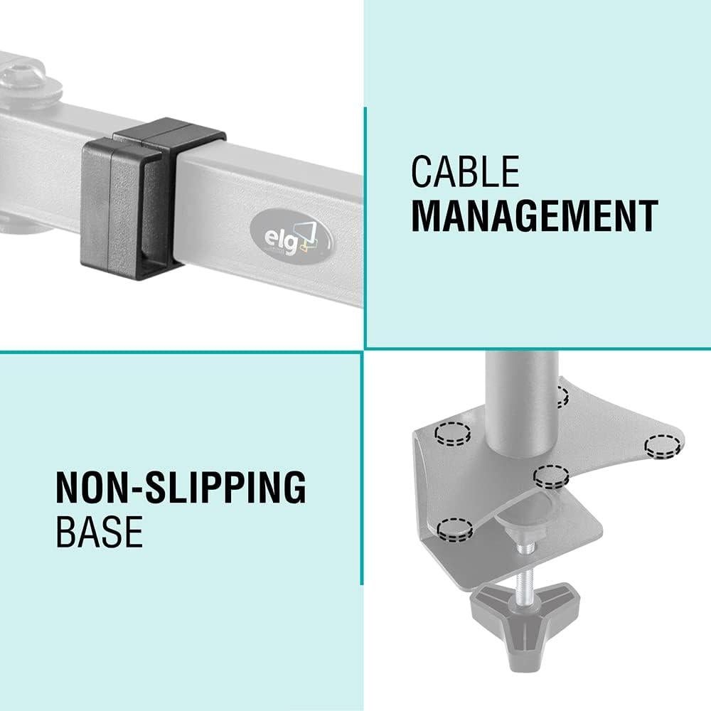 Soporte de Monitor ELG F50N Ajustable para Pantallas 34''