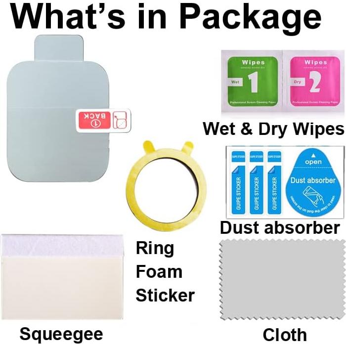 Protector de Pantalla TPU para Reloj IDW19 4.32x3.66cm