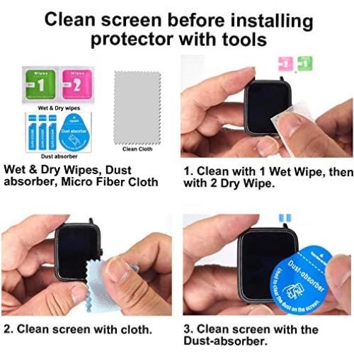 Protector de Pantalla TPU para Reloj IDW19 4.32x3.66cm