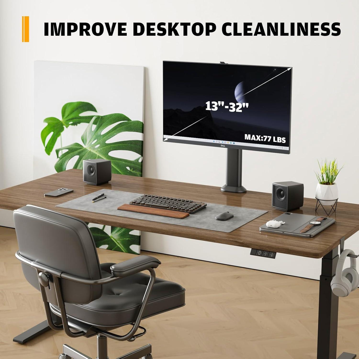 Soporte de Brazo para Monitor HEMUDU HD04B-001 13-32" Ajustable