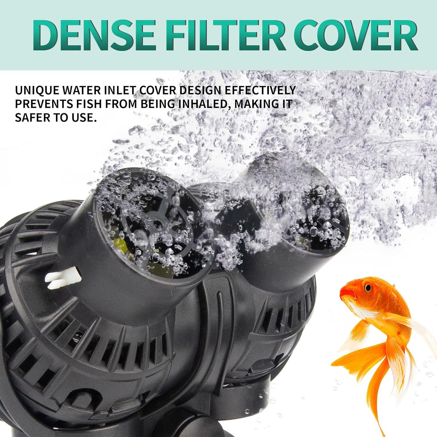 Bomba de Circulación FREESEA 100,73 L/min Sumergible Negra