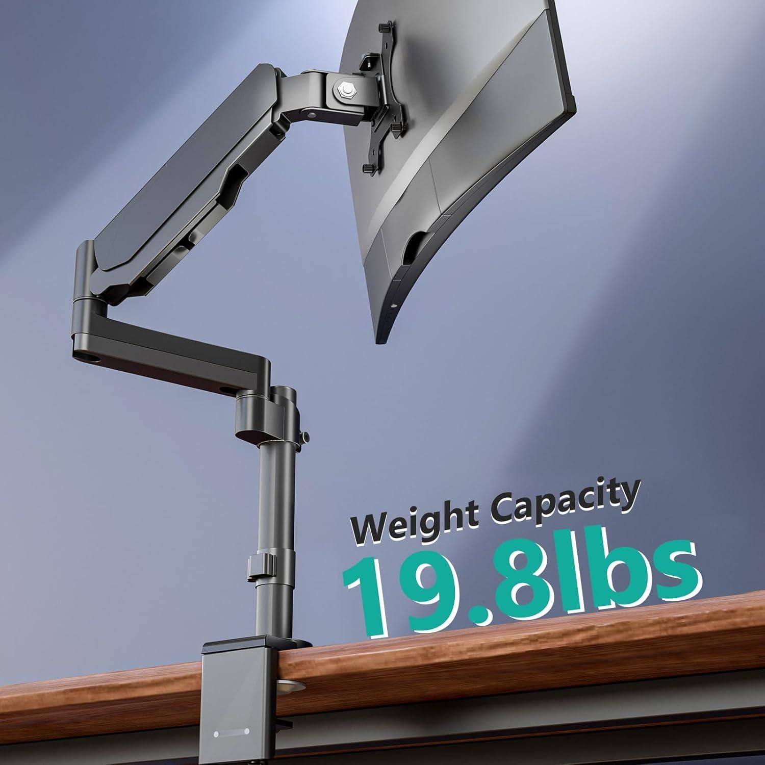 Soporte de Monitor WALI GSDM001 13-32" Ajustable Negro