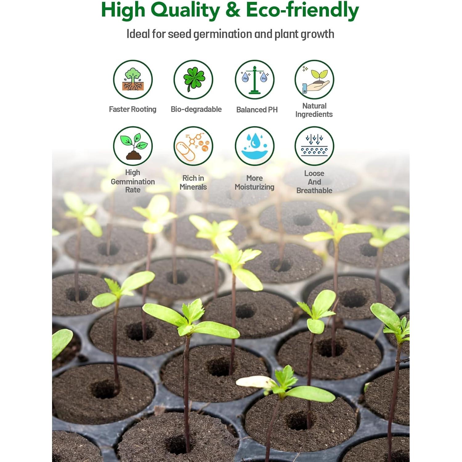 Esponjas Hidropónicas Growell 120 Piezas para Cultivo Interior