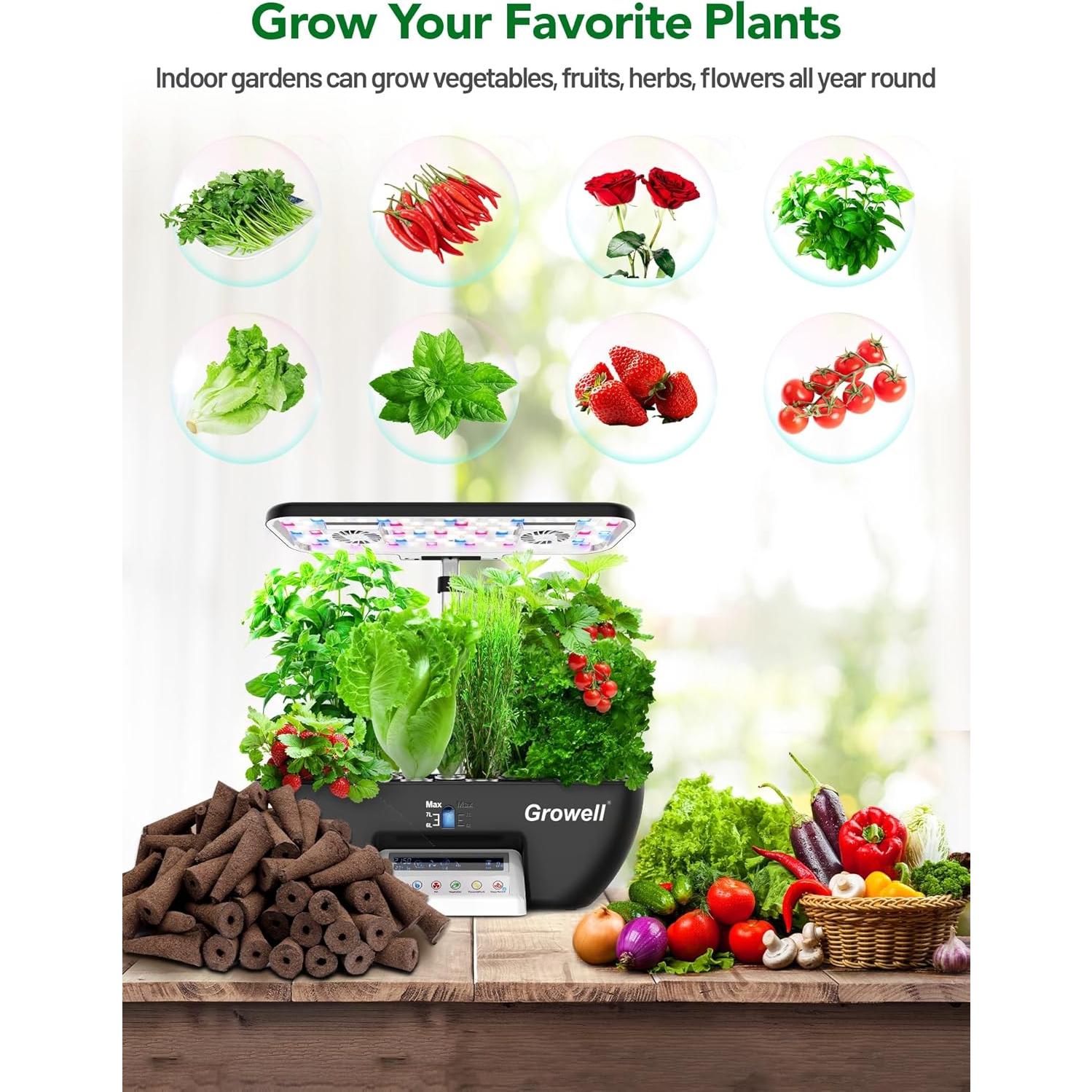 Esponjas Hidropónicas Growell 120 Piezas para Cultivo Interior