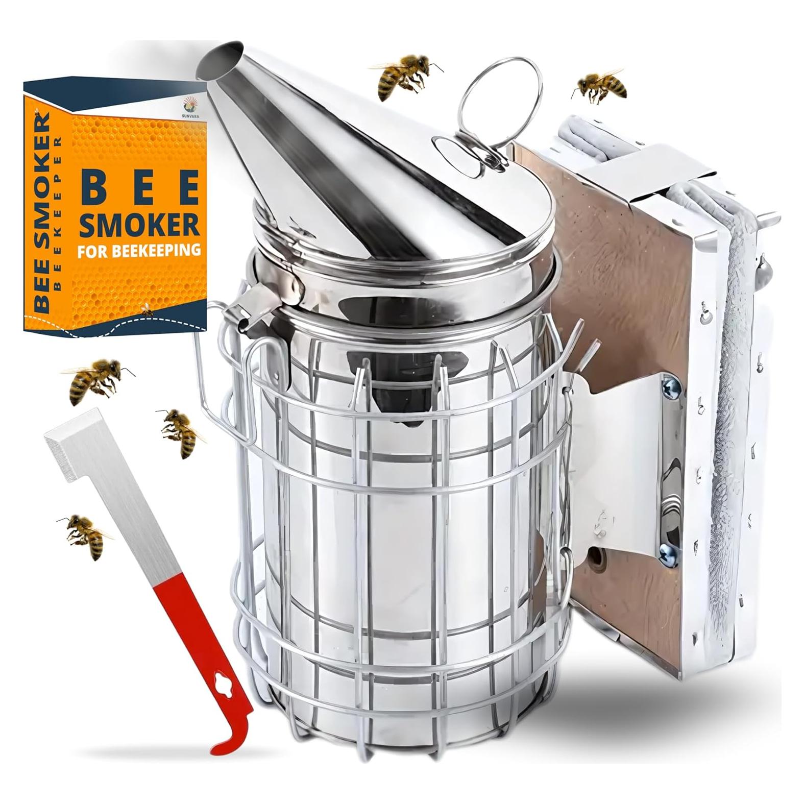 Ahumador de Abejas SunVara Acero Inoxidable 0.70 kg