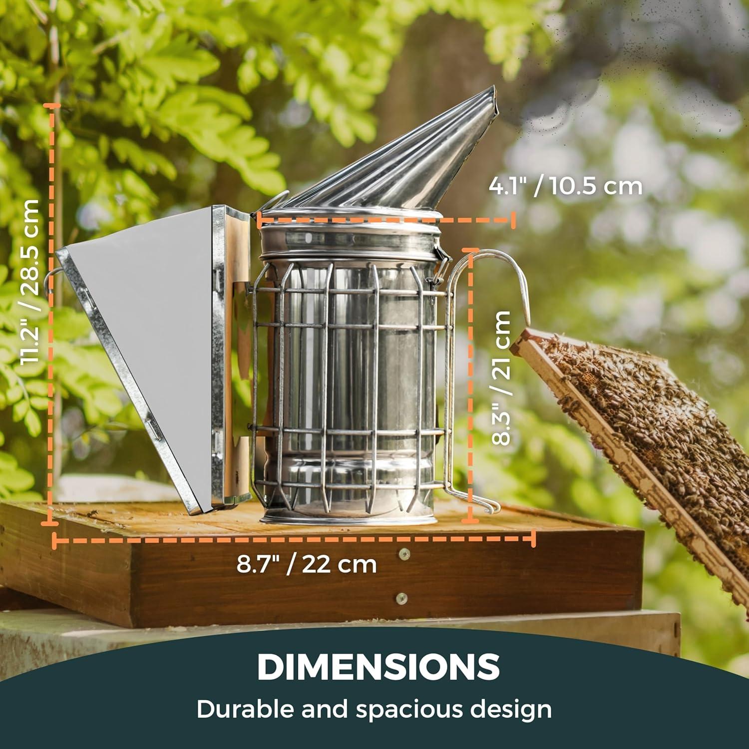 Ahumador de Abejas SunVara Acero Inoxidable 0.70 kg