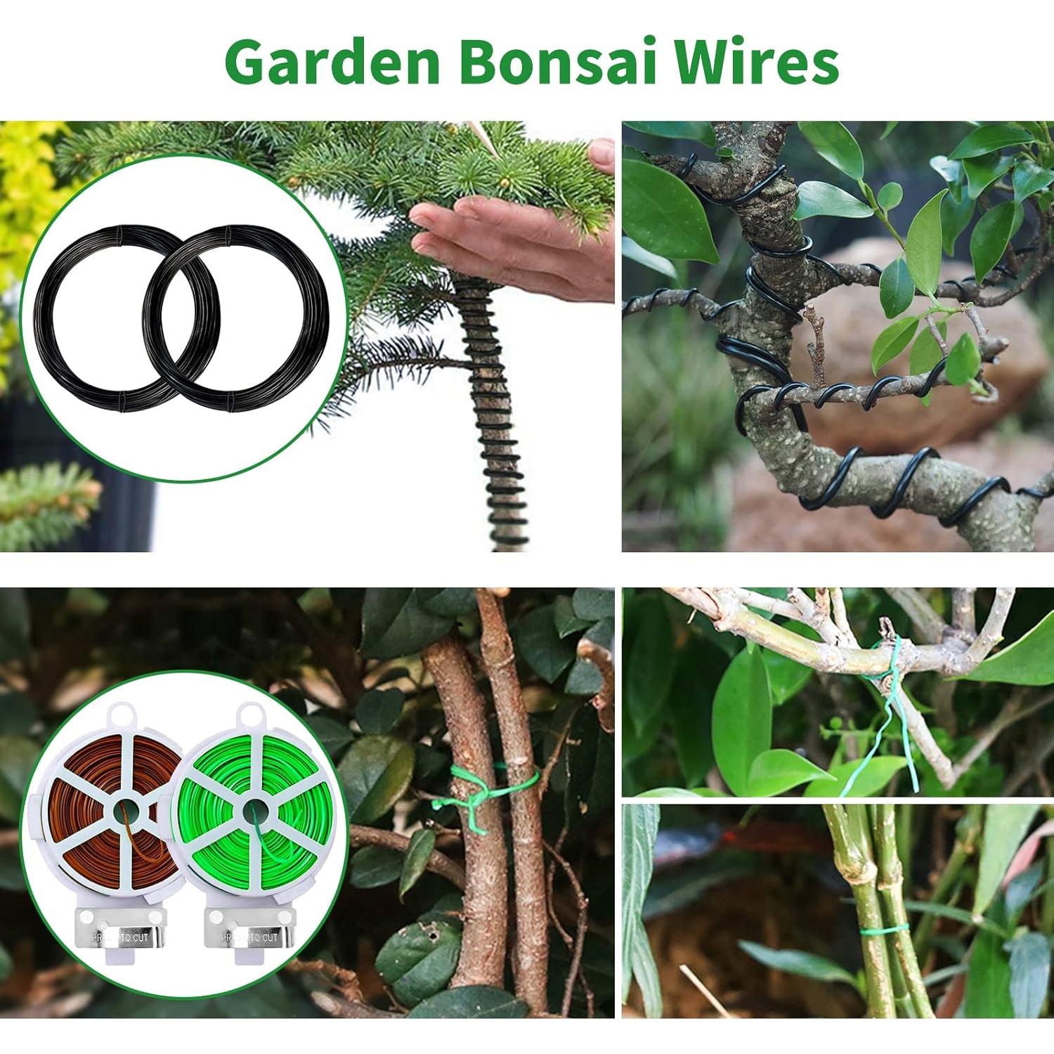 Kit de Bonsai Taschyas 20 Piezas Herramientas Jardinería