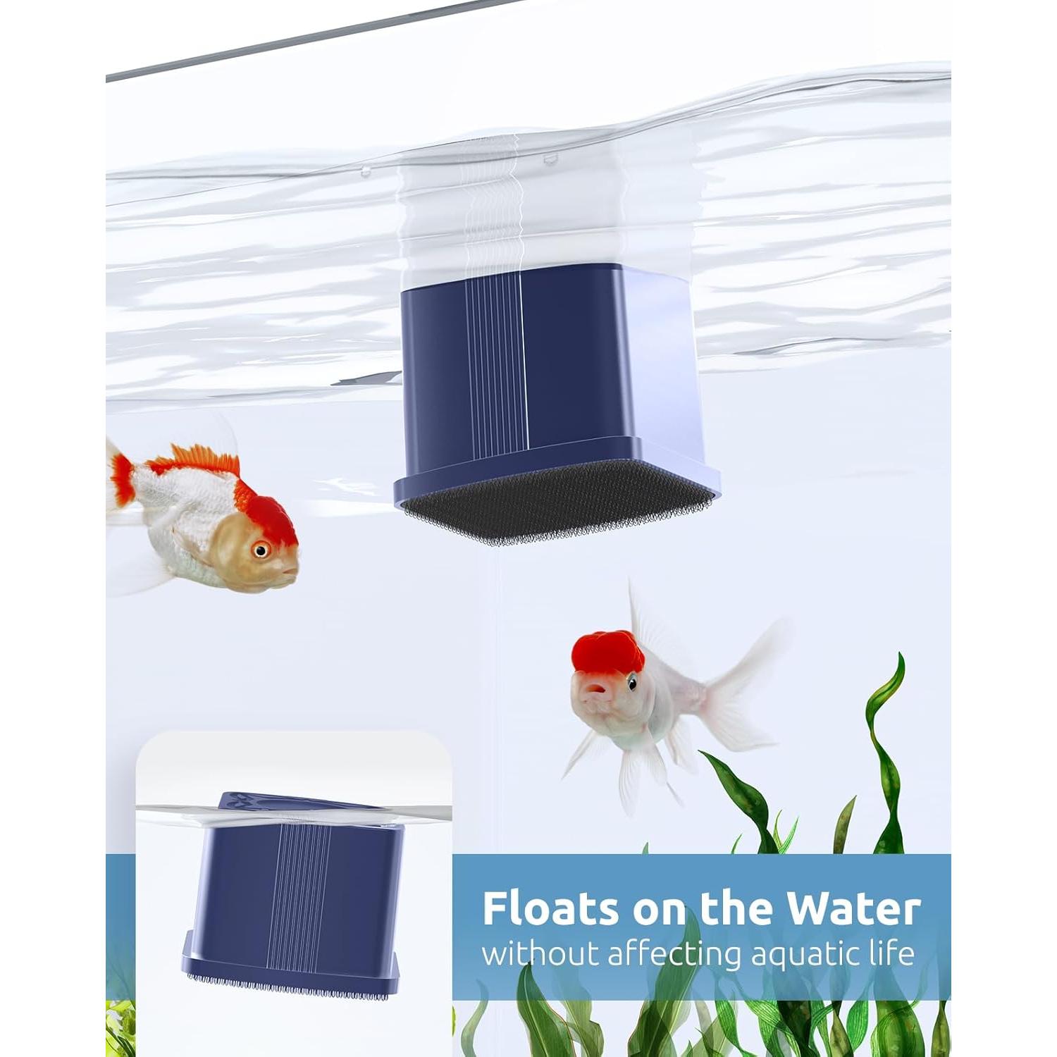 Limpiador Magnético Acuarios SEAOURA SR-520 con Termómetro