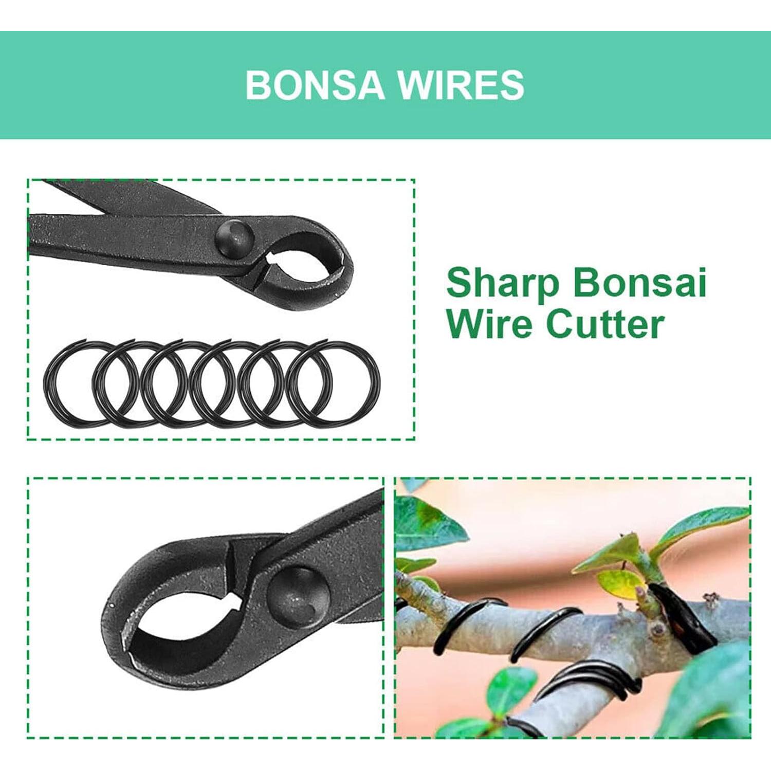 Kit de herramientas de bonsái Voilamart 14 piezas con estuche