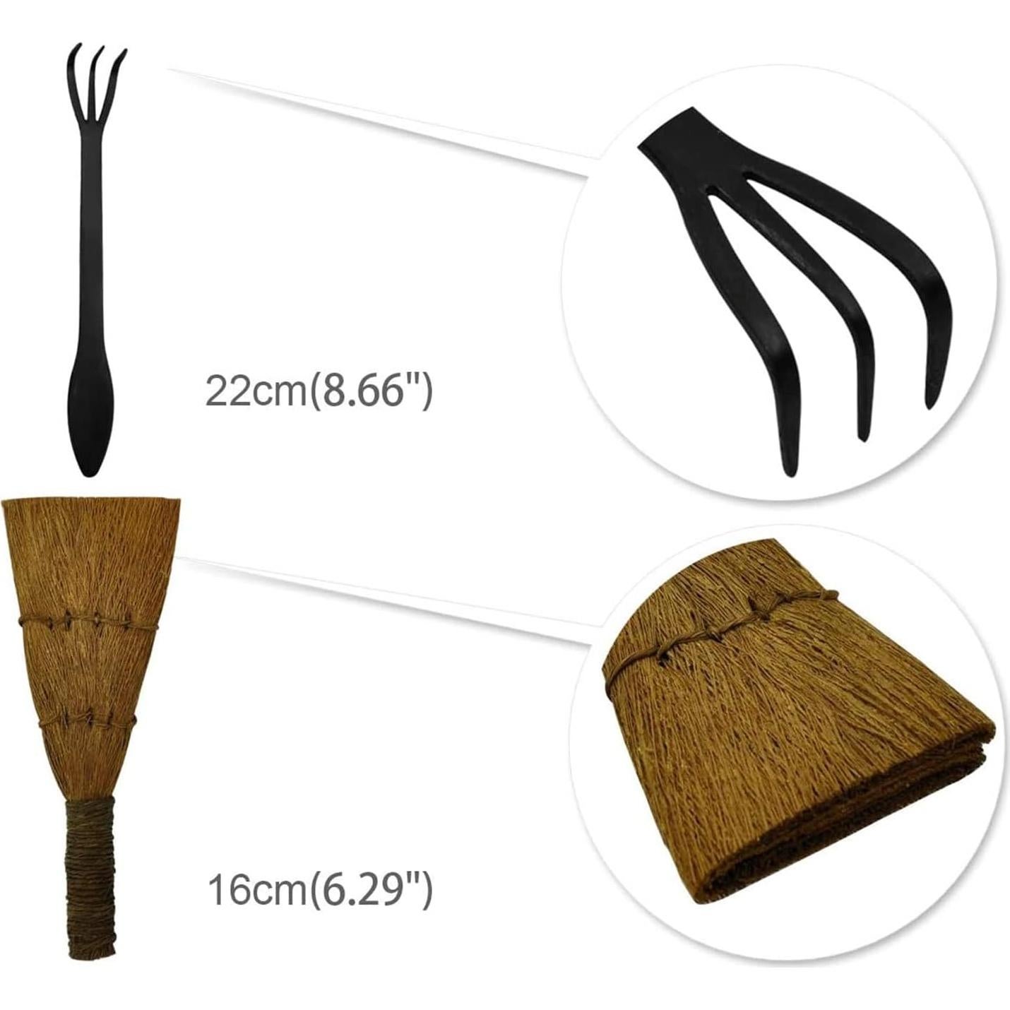 Kit de herramientas de bonsái Voilamart 14 piezas con estuche