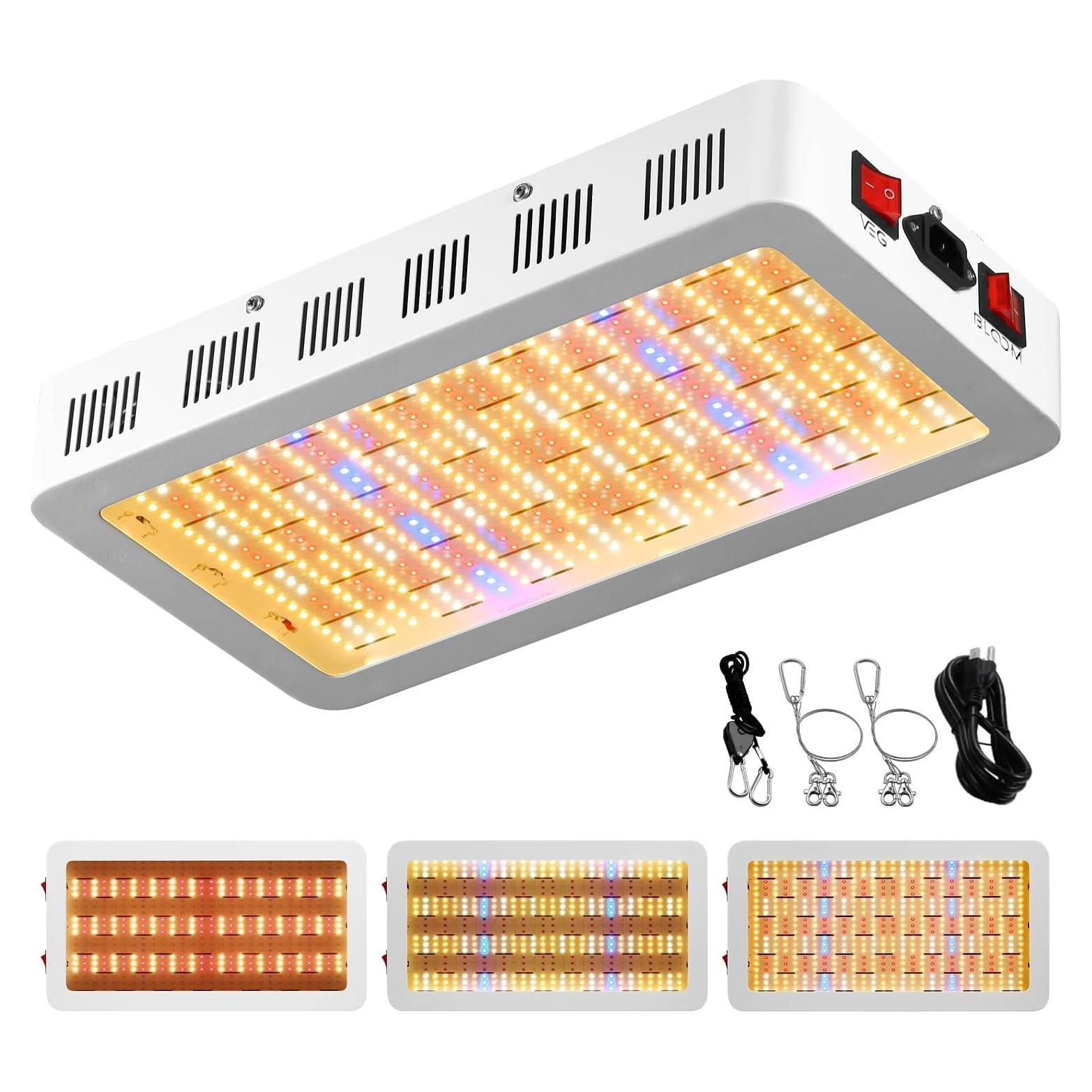 Luz de Cultivo LED iPlantop WX10 Espectro Completo 150W