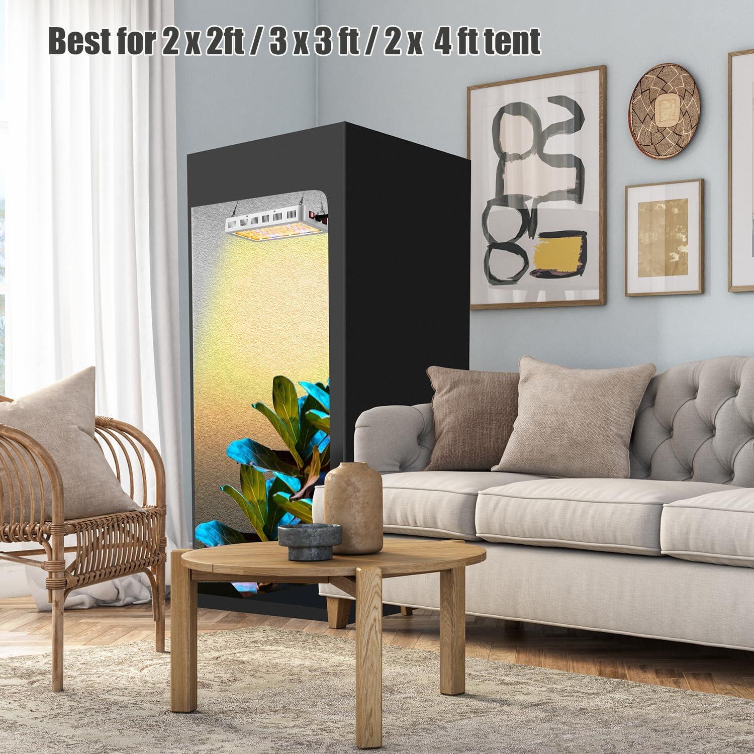 Luz de Cultivo LED iPlantop WX10 Espectro Completo 150W