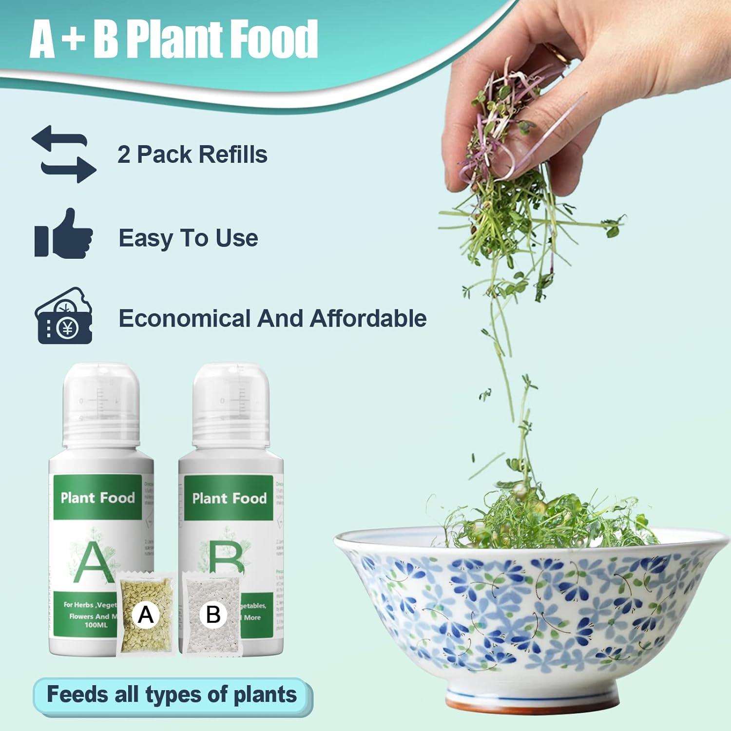 Kit de Cápsulas de Semillas Haligo 128 pcs Hidropónico