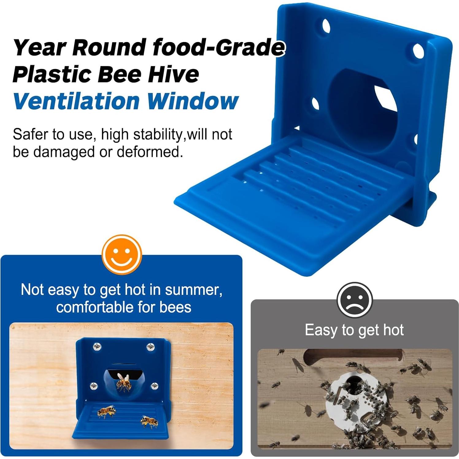 Reductor de Entrada para Colmenas Puanticn 6 Piezas Azul