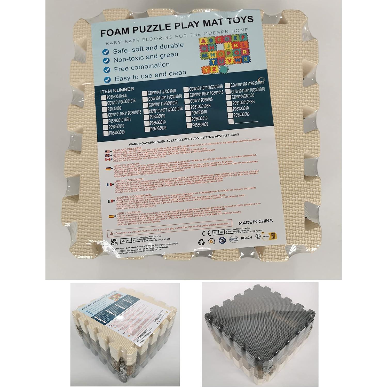 Alfombrilla de Juego MQIAOHAM 18 Piezas 87x172cm Suave