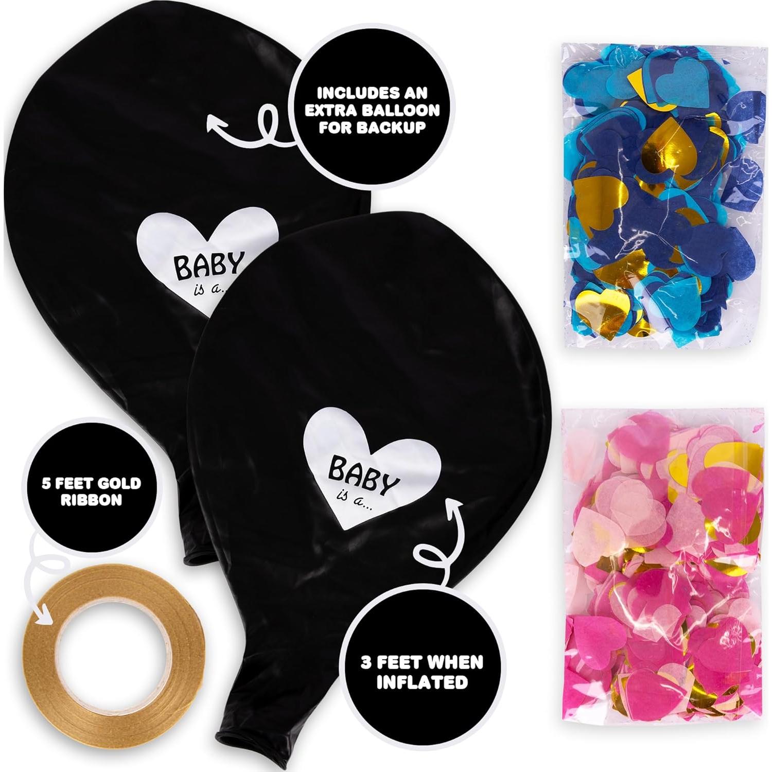 Globo Revelación de Género ArtCreativity 2 Jumbo 91 cm