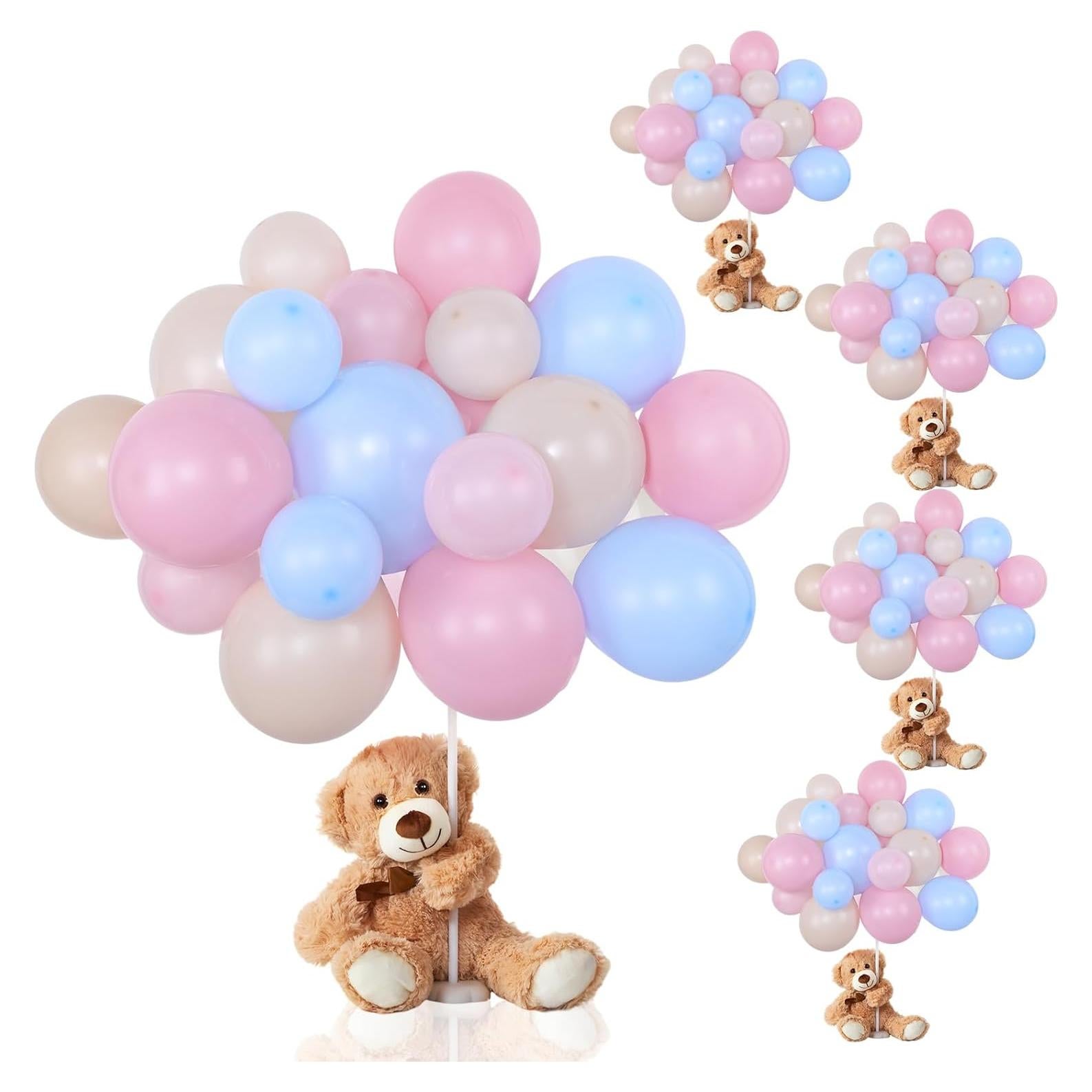 Kit Decoración Baby Shower Osos Meooeck 185 Piezas