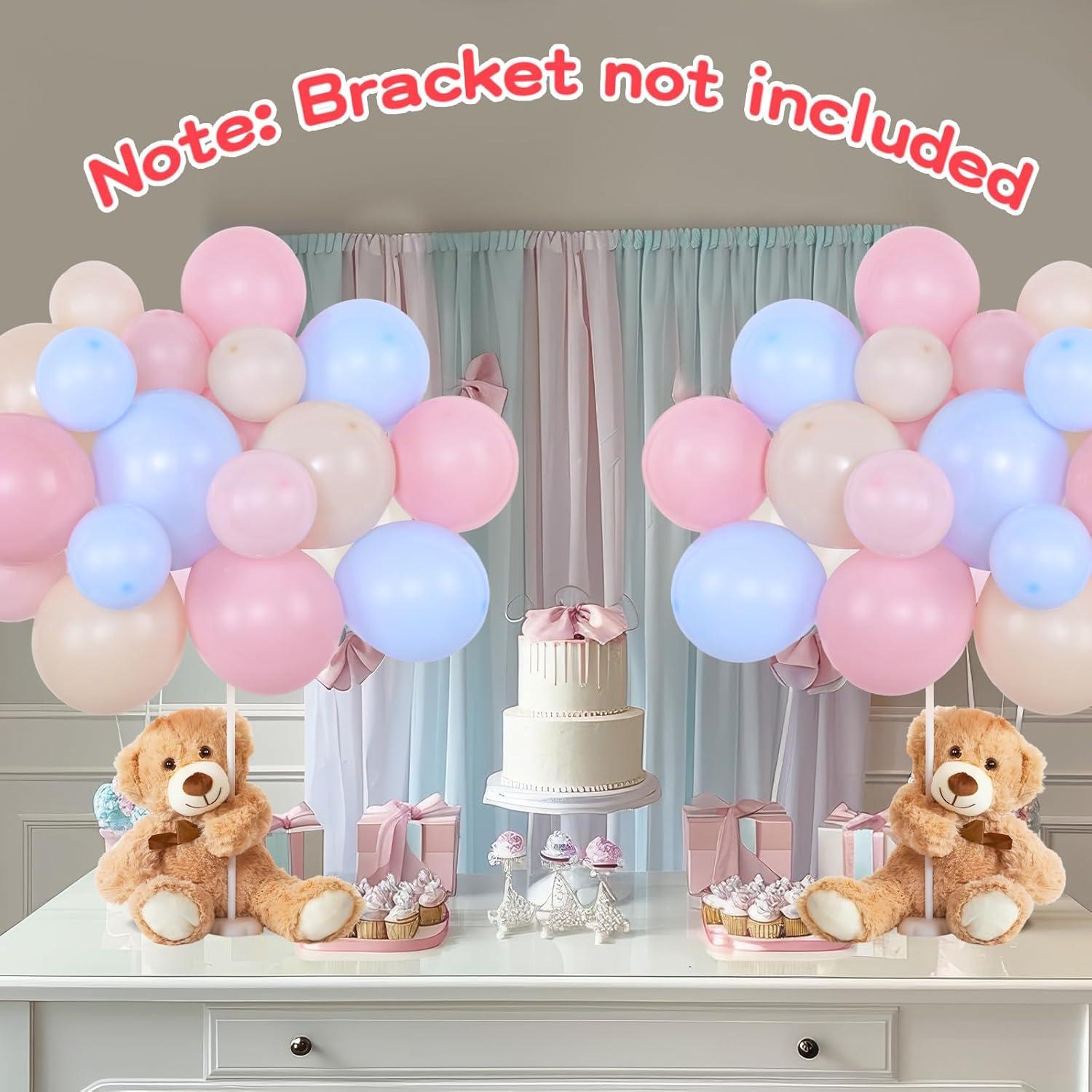 Kit Decoración Baby Shower Osos Meooeck 185 Piezas